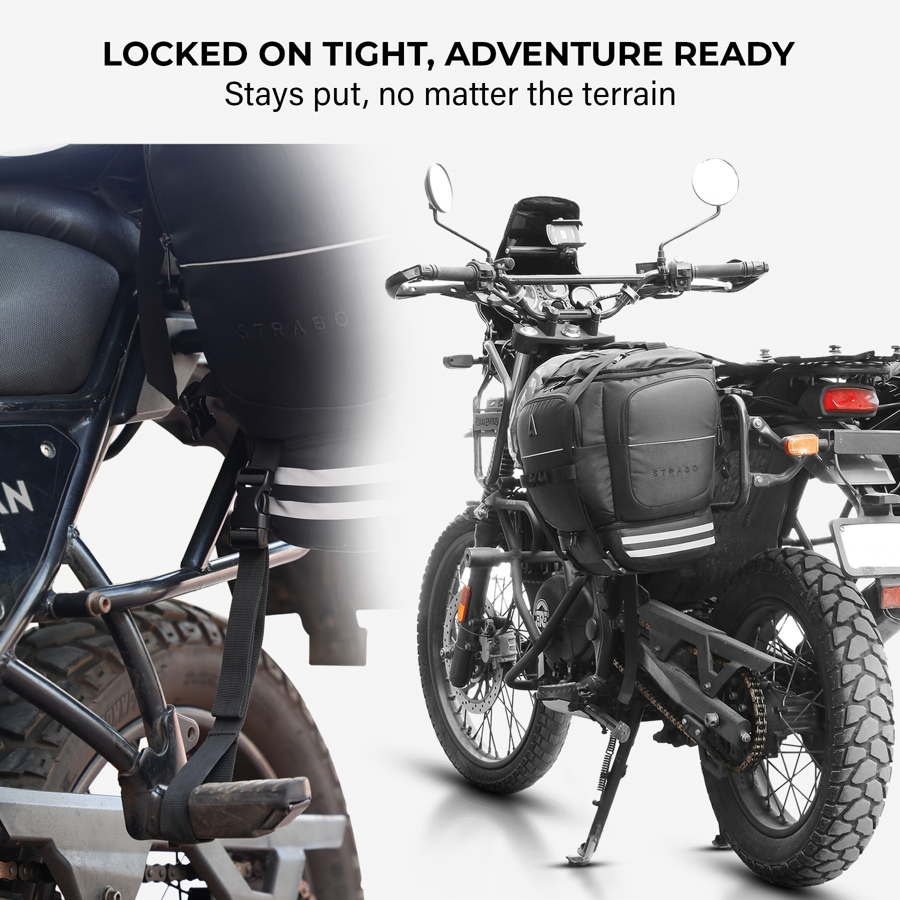 Daytona V2 Convertible Bike Saddle Bag / Trekking Bag