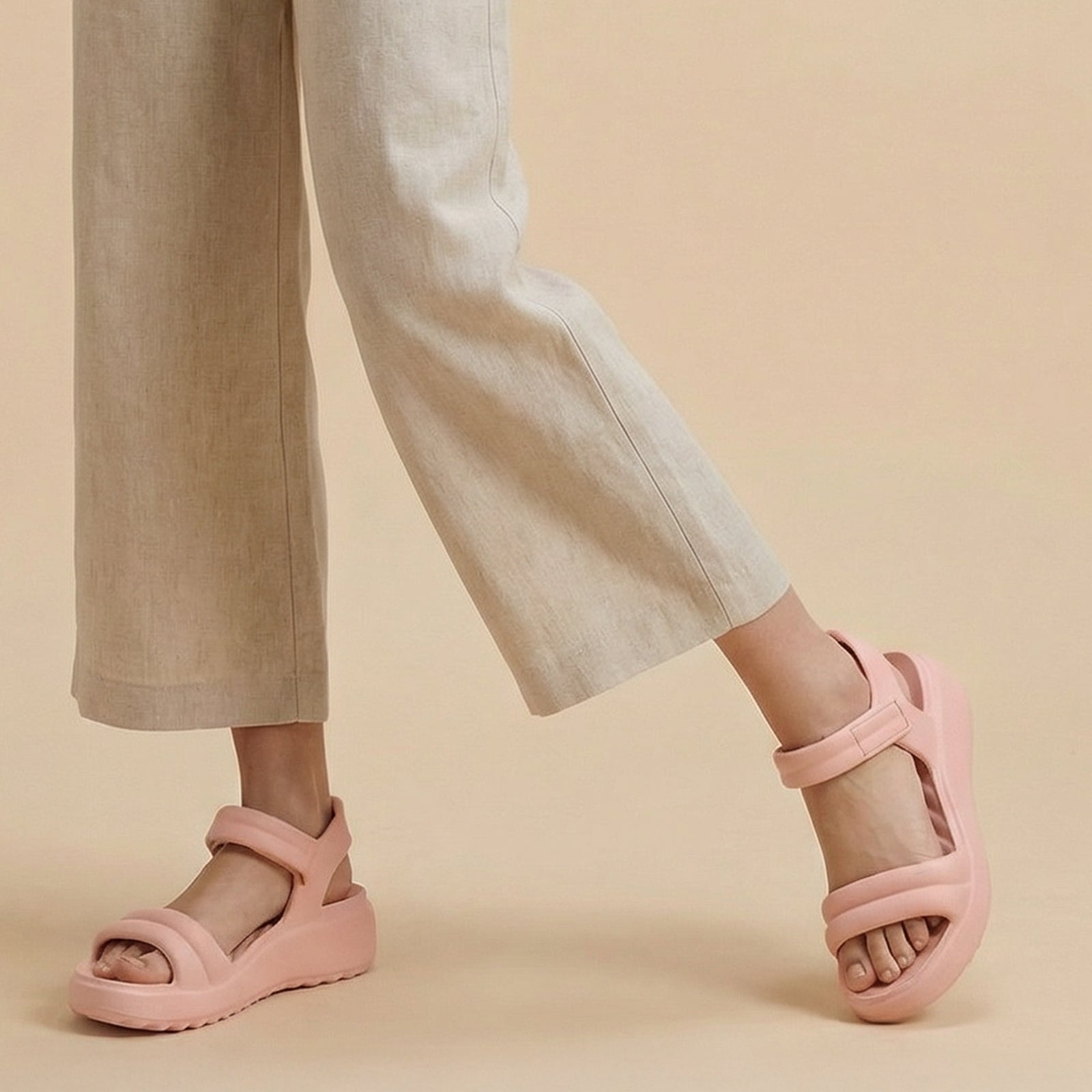 Women's Daily Wear Sandal - MI603 Rose