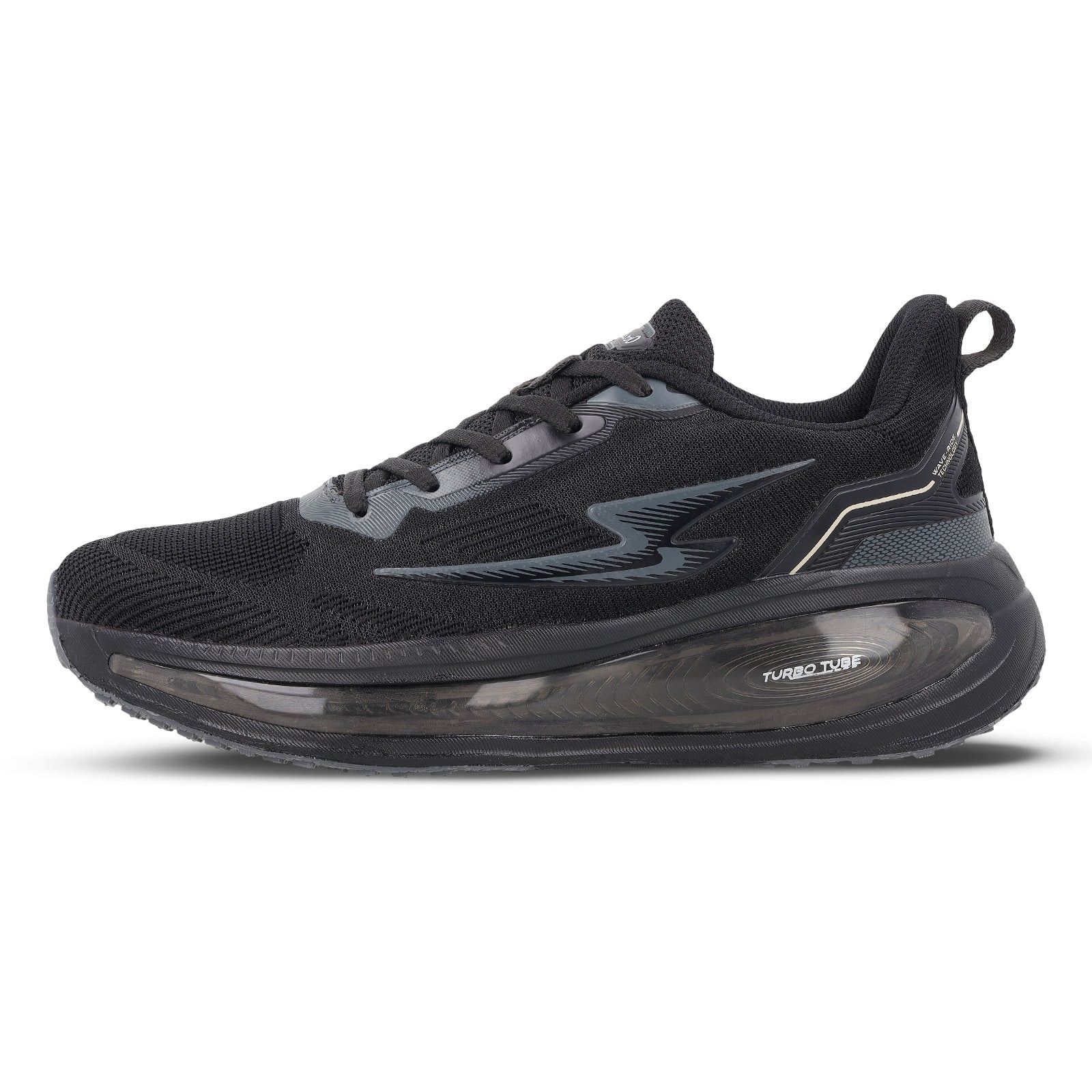 Men's Lace-up Sports Shoes - ONG97013 Black