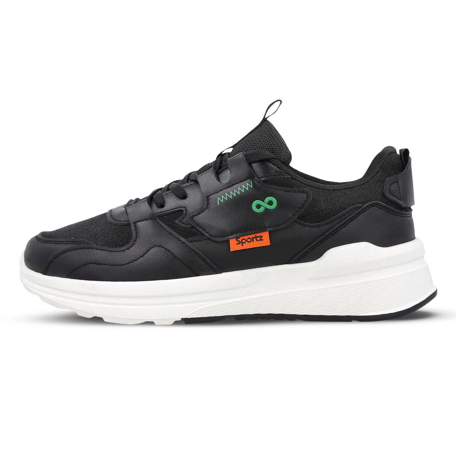 Men's Sports Sneakers - WGE24004 Black