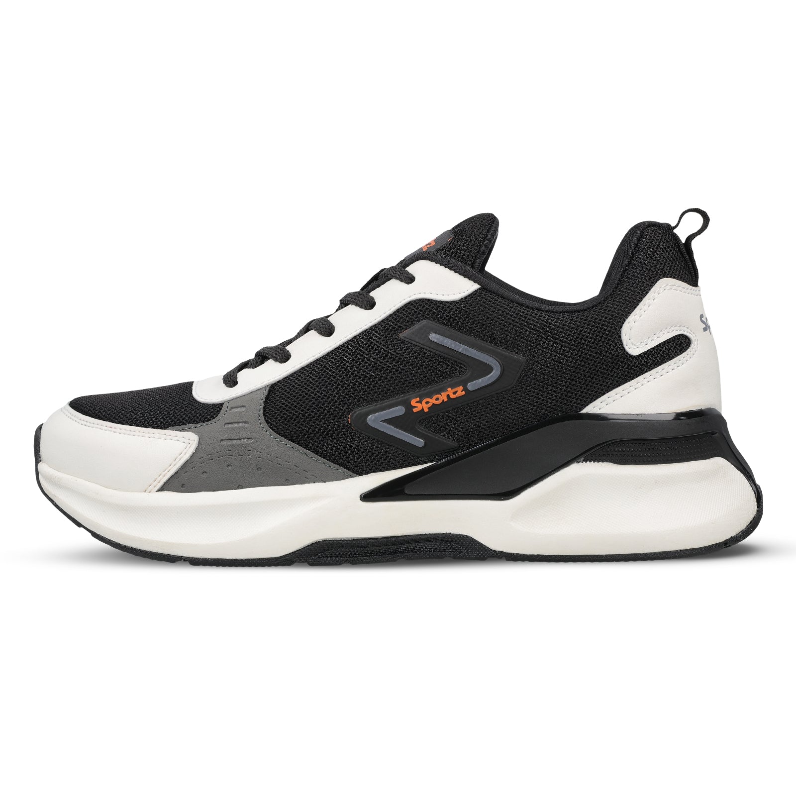 Men's Lace-up Sports Shoe - SGE24010 Black