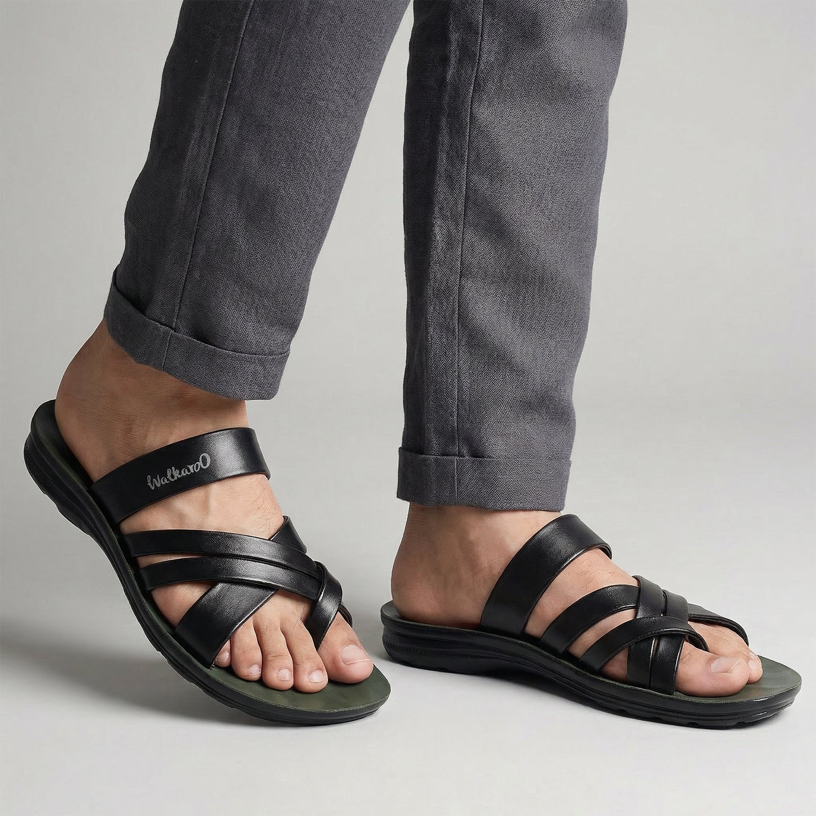 Men's Daily Wear Sandals - W5687 Green