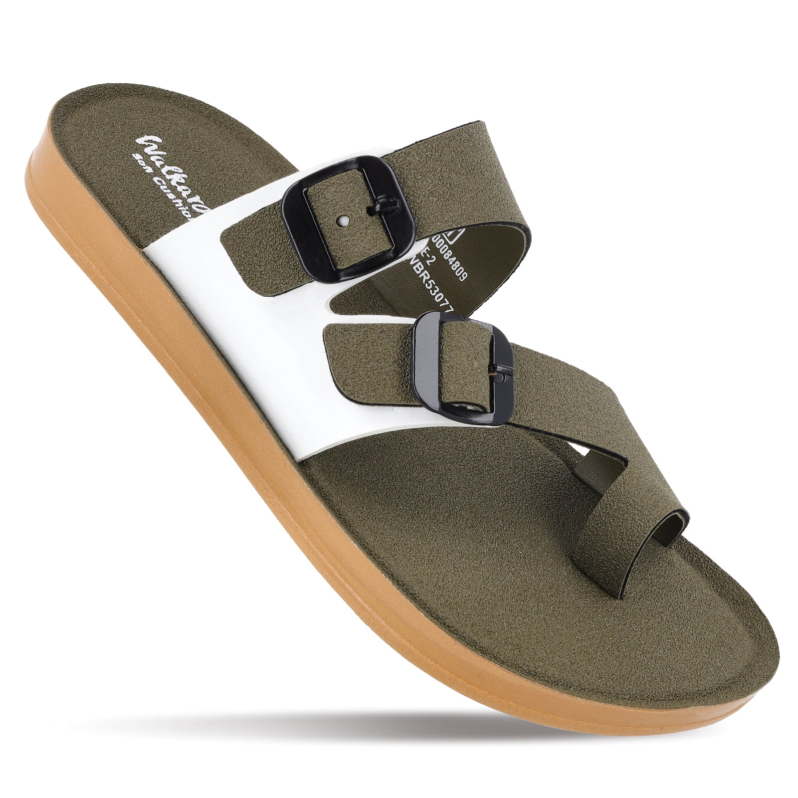 Boy's Daily Wear Sandals WBR53077 Olive - Main Image