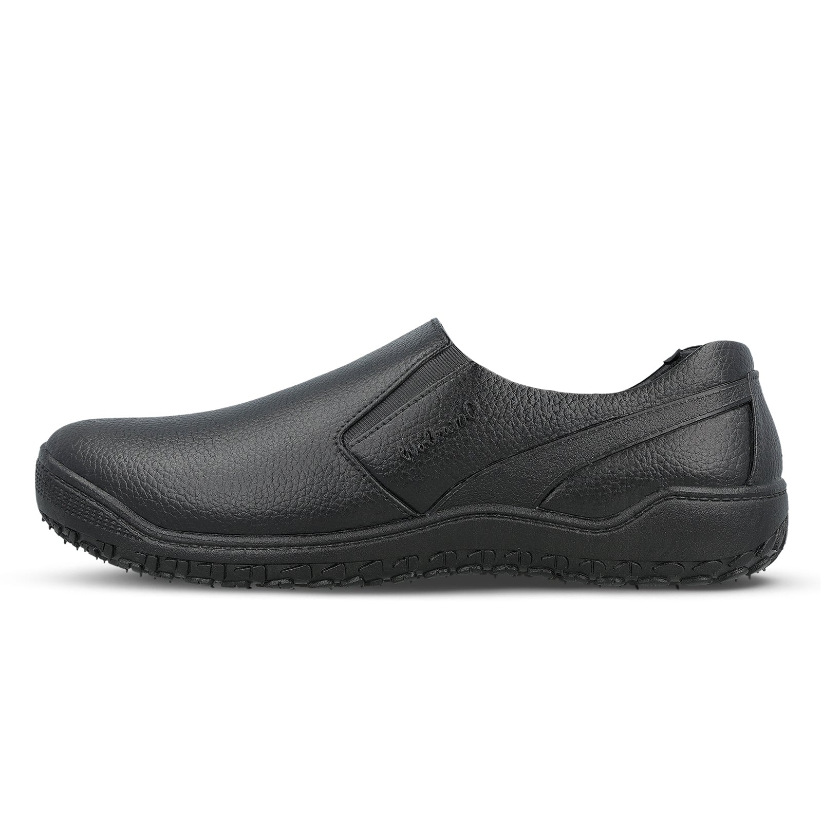 Shop Men's Slip-On Rain Shoes WC4703 Black Online – Walkaroo Footwear