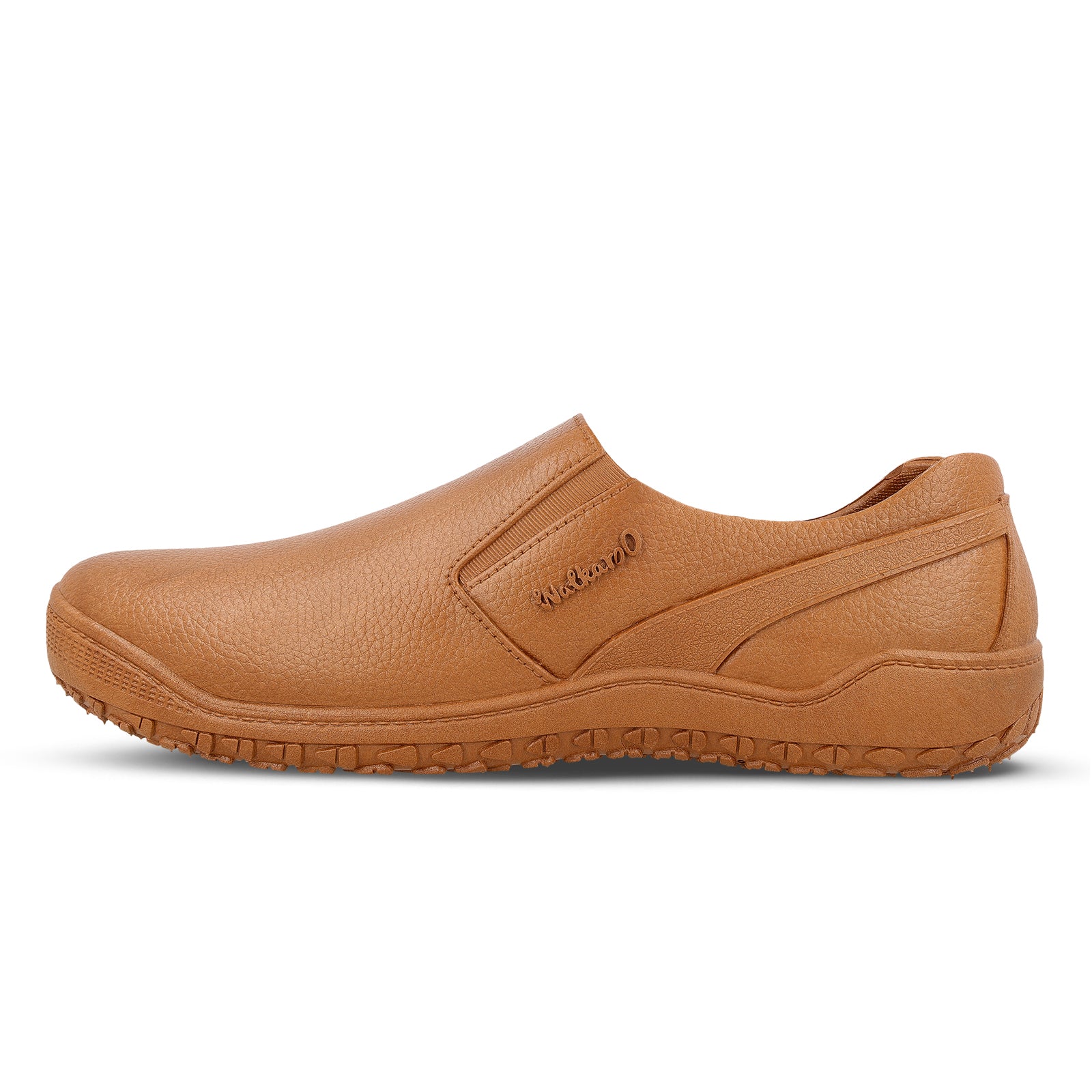 Men's Slip-On Rain Shoes WC4703 Tan – Walkaroo Footwear