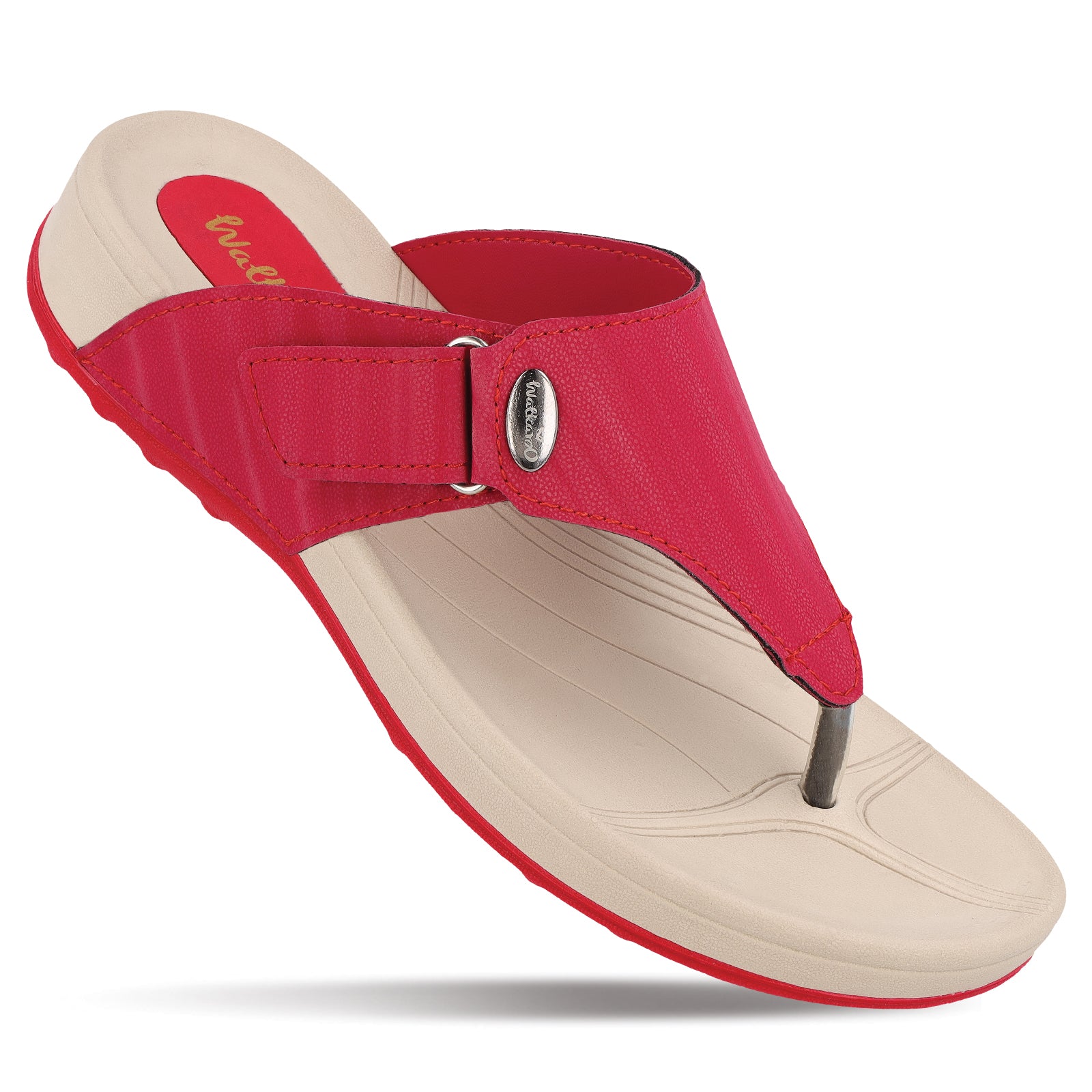 Women's Flip-Flop - WC4989 Red