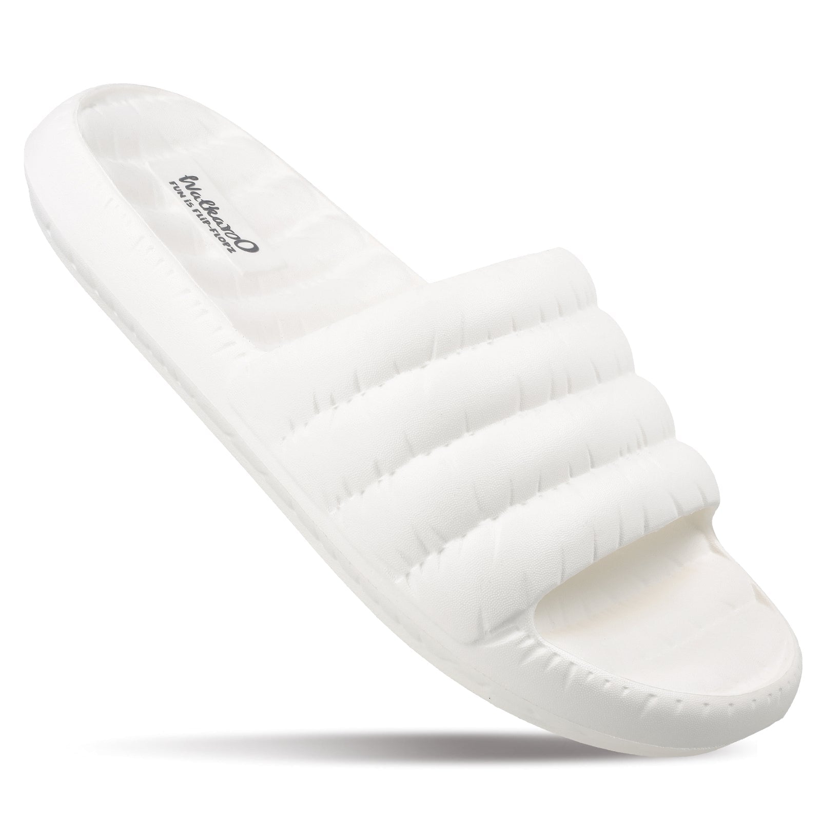 Men's Flip Flop Sliders - WC8770 White