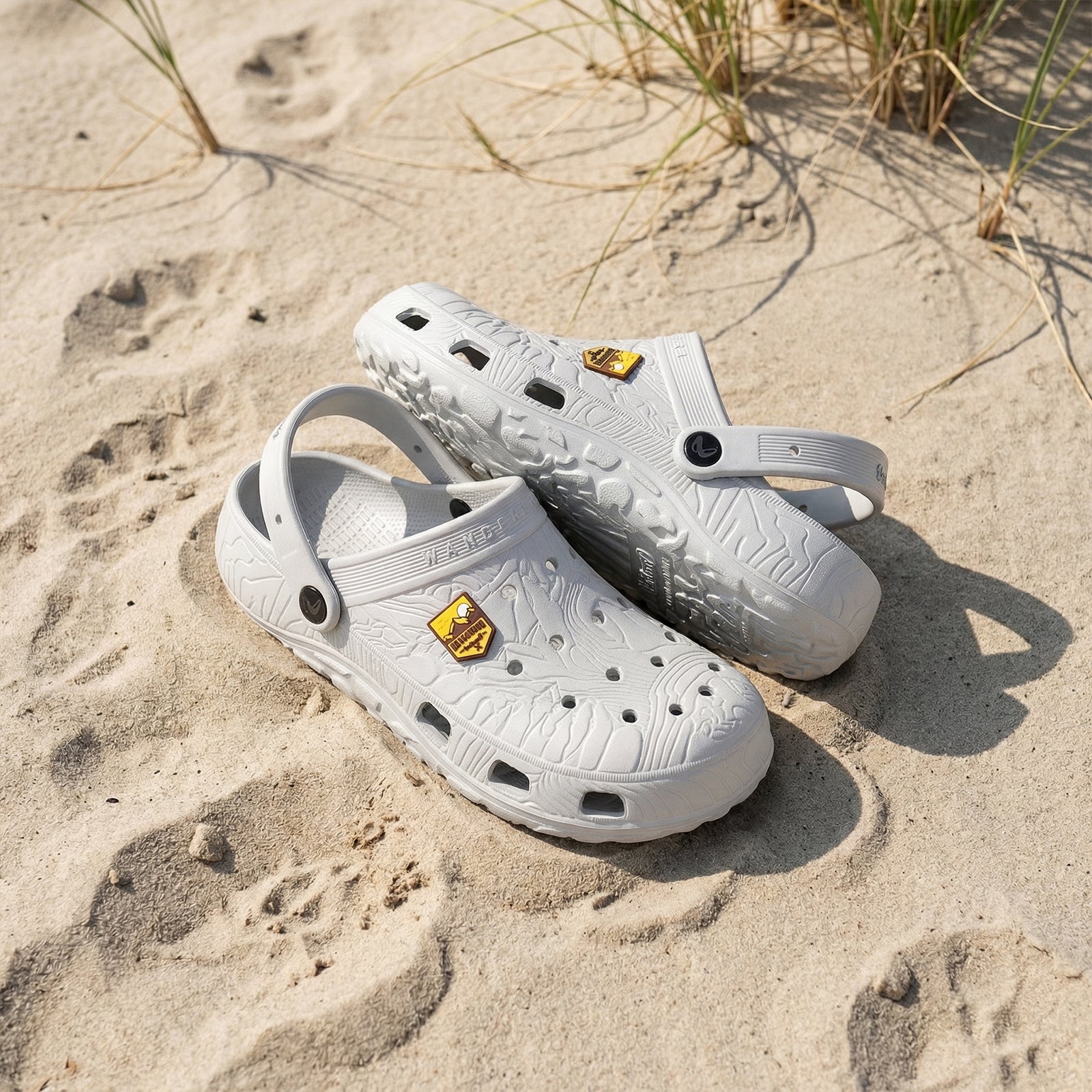 Men's Clogs - WC8801 Light Grey