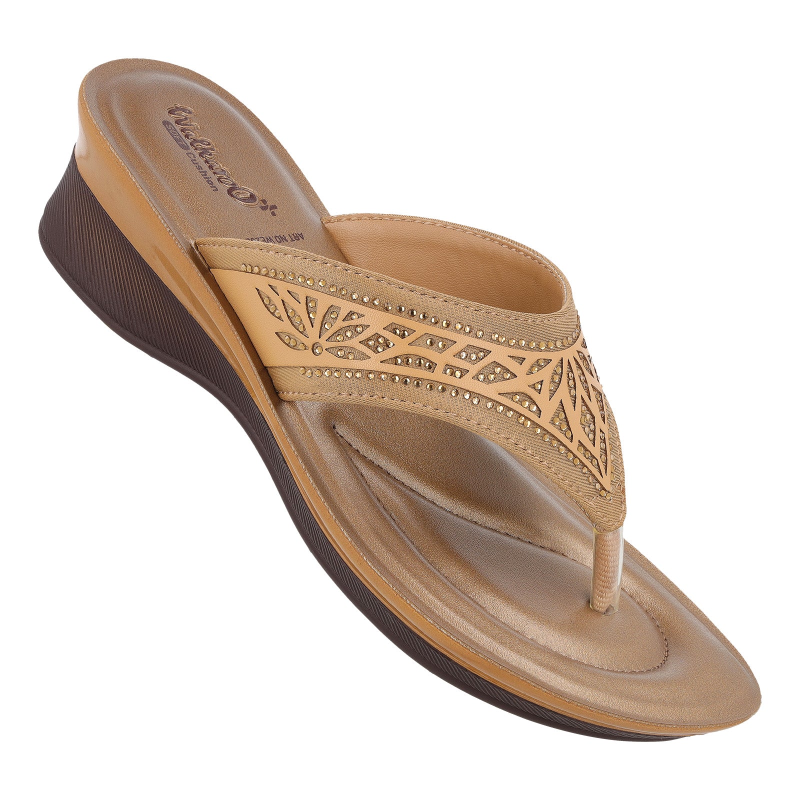 Sparkles Women's Daily Wear Sandal - WE2024 Brass
