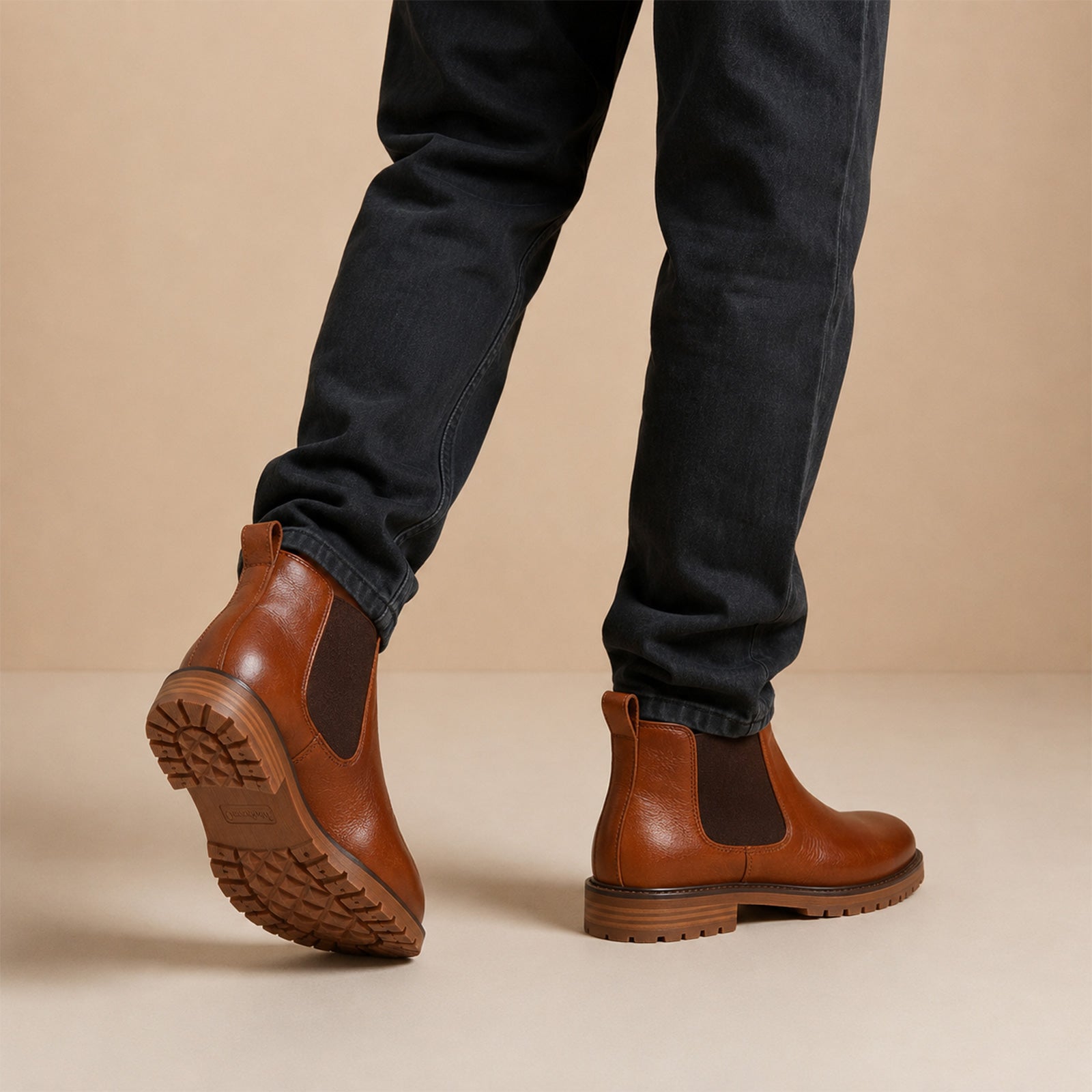 Men's Chelsea Boots - WGE26701 Brown