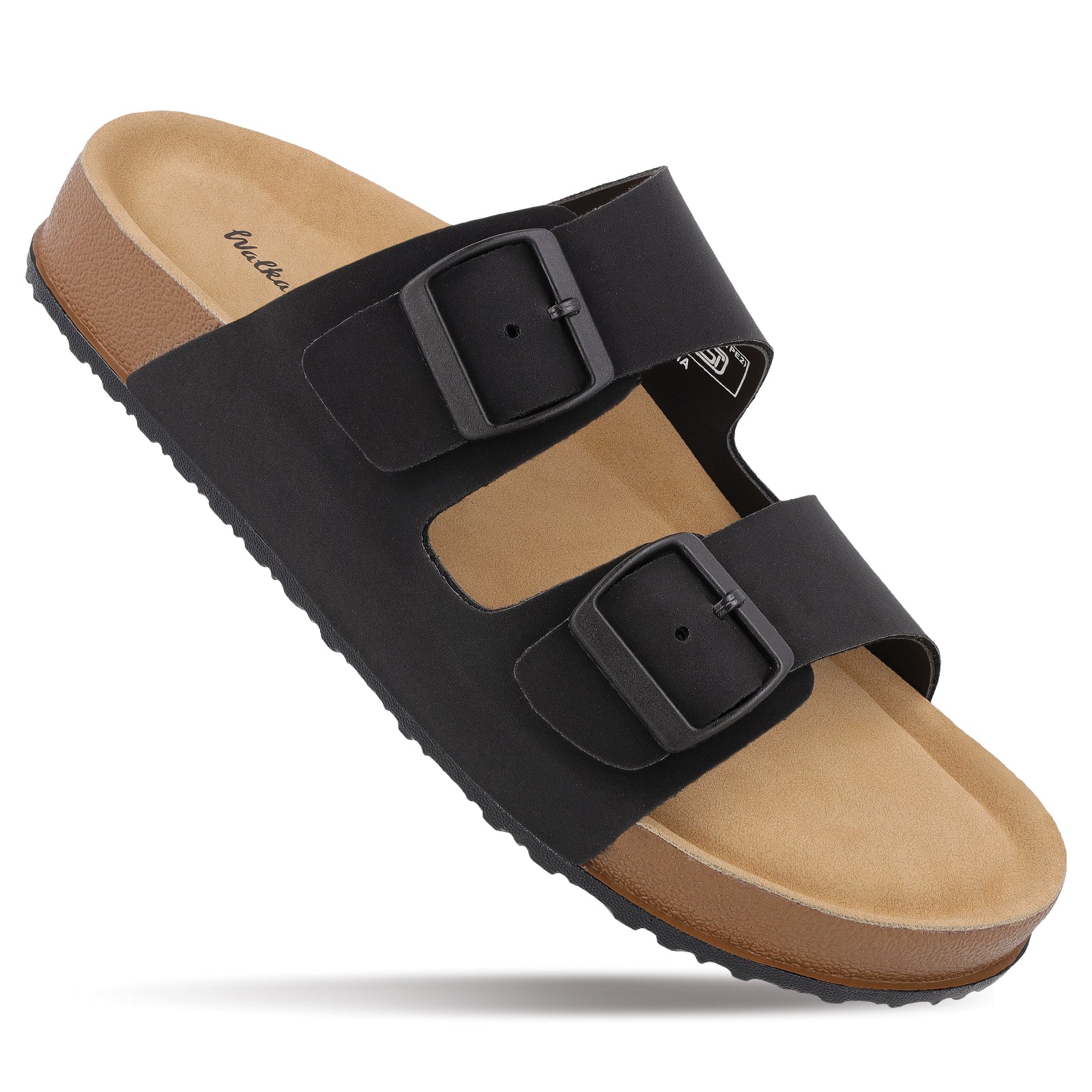 Men's Daily Wear Comfort Sandals - WGP47001 Tan Black