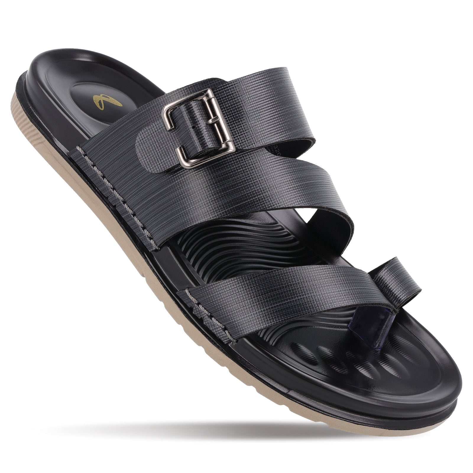 Men's Daily Wear Comfort Sandals WGP53209 Black - Main Image