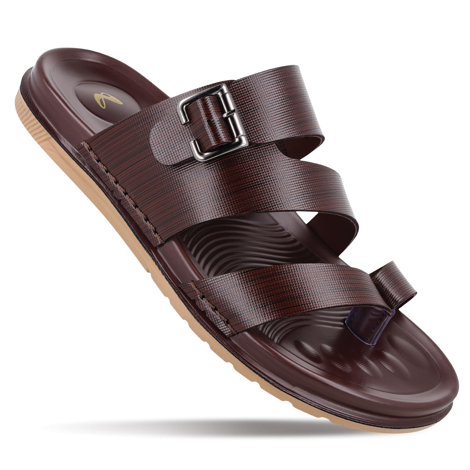 Buy Men's Daily Wear Comfort Sandals WGP53209 Brown Online