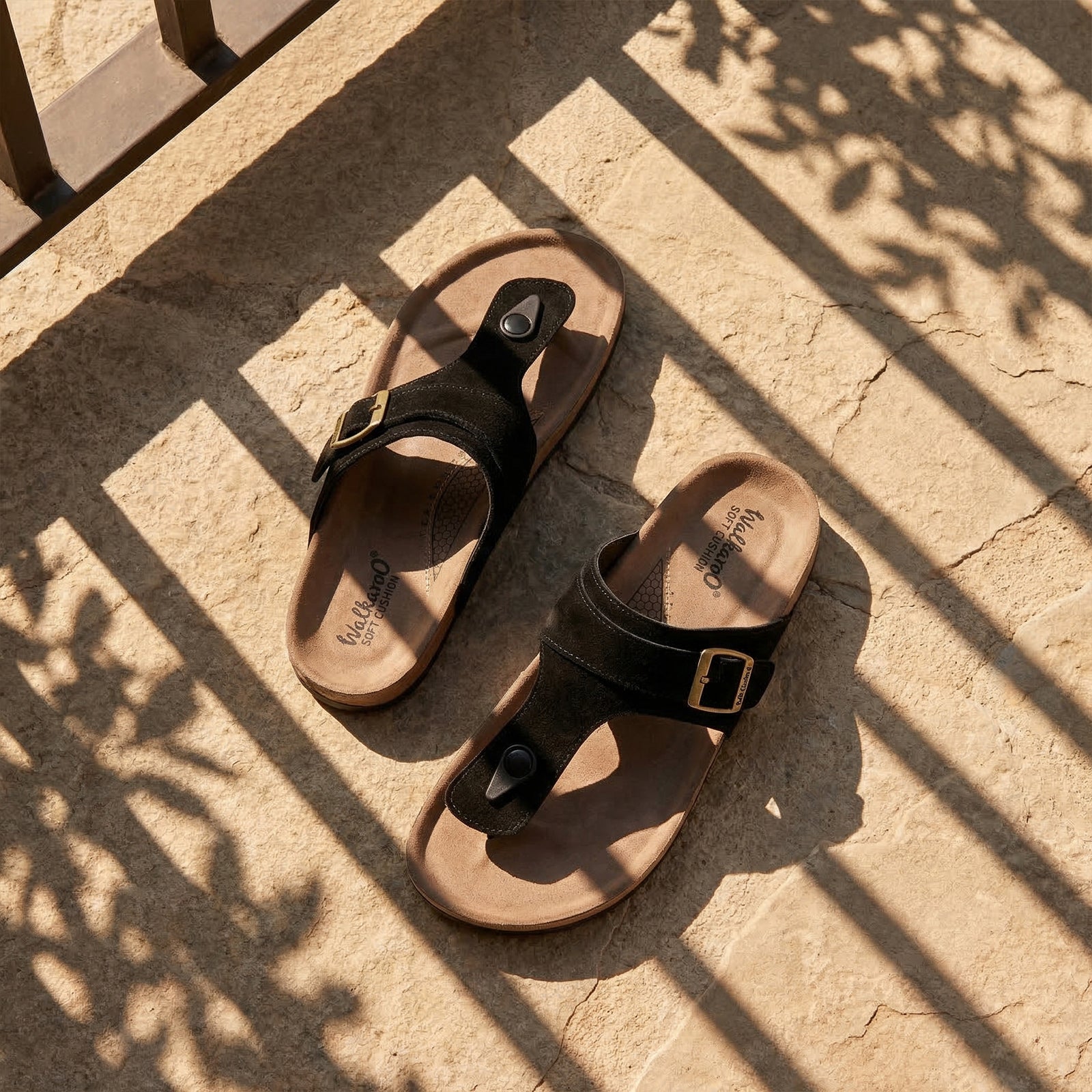 Men's Daily Wear Sandals - WGP53302 Black