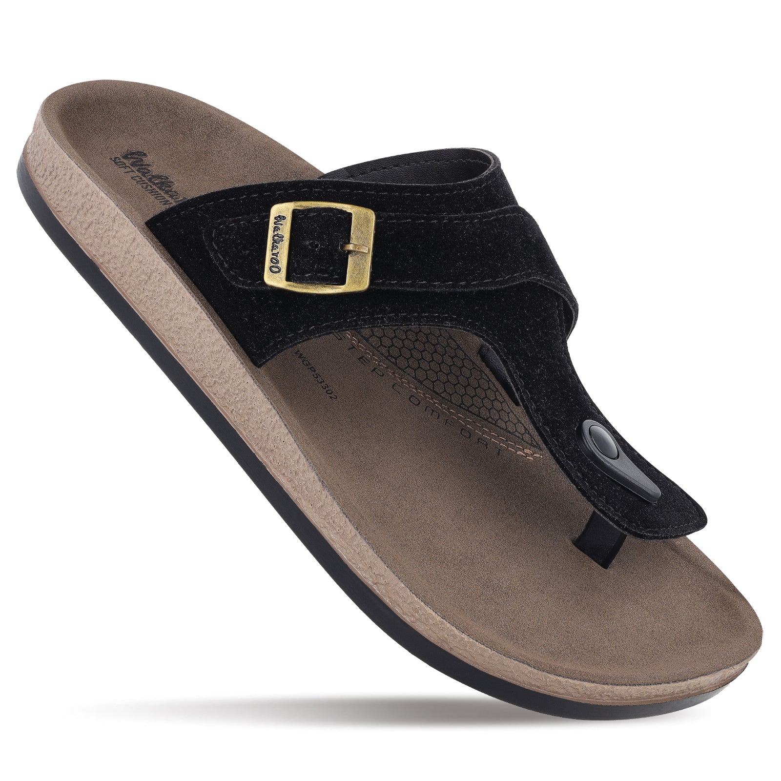 Men's Daily Wear Sandals - WGP53302 Black