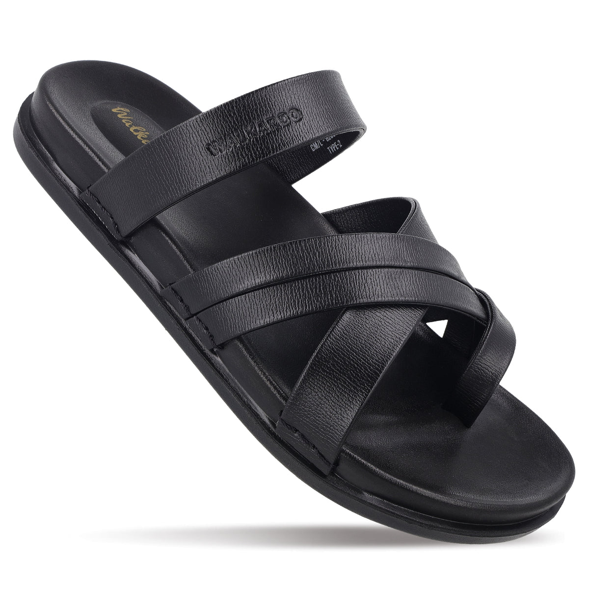 Men's Daily Wear Comfort Sandals - WGP55687 Black