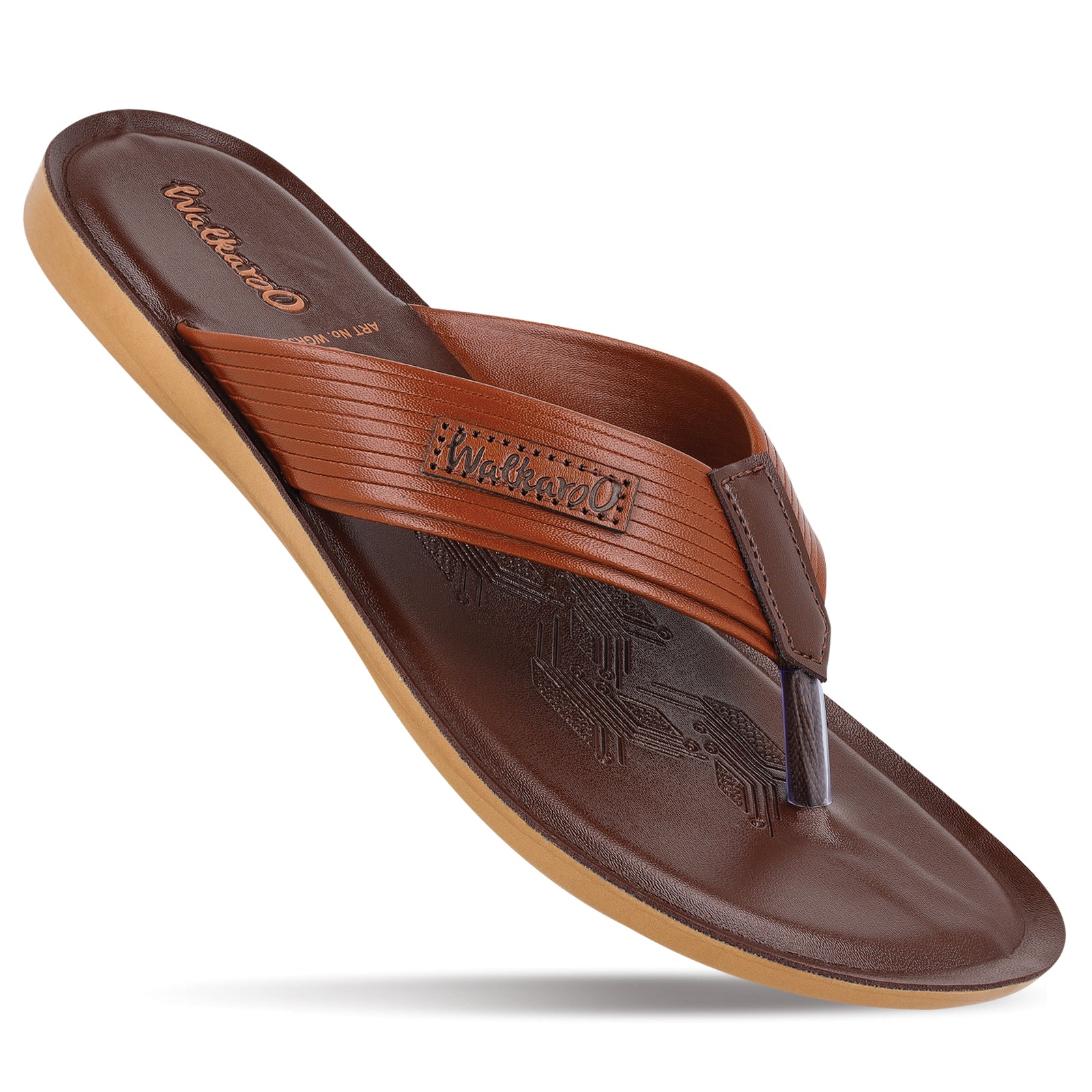 Men's Daily Wear Sandals - WGR50017 Brown