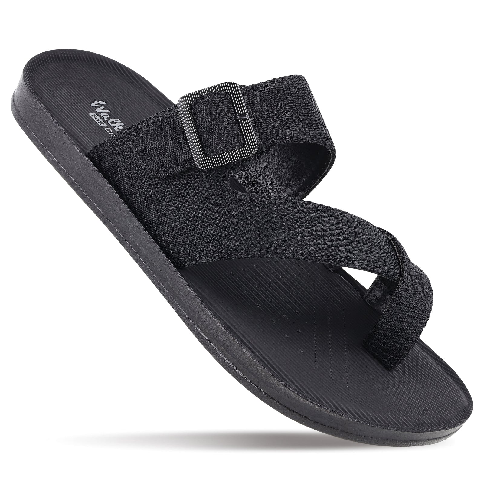 Buy Men's Daily Wear Sandals WGR53169 Black Online – Walkaroo