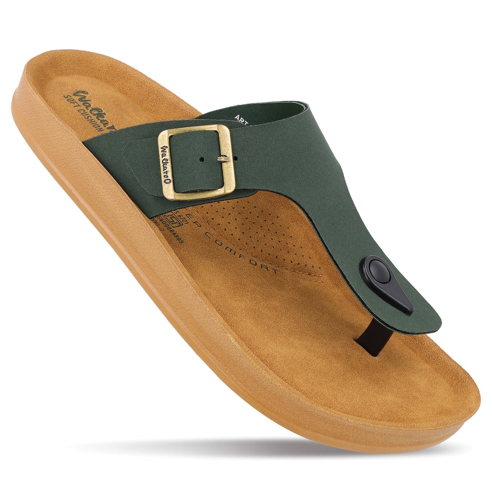 Men's Daily Wear Sandals - WGR53246 Dark Green
