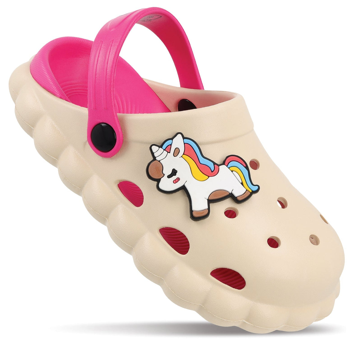 Kid's Clogs - WK388 Beige Pink