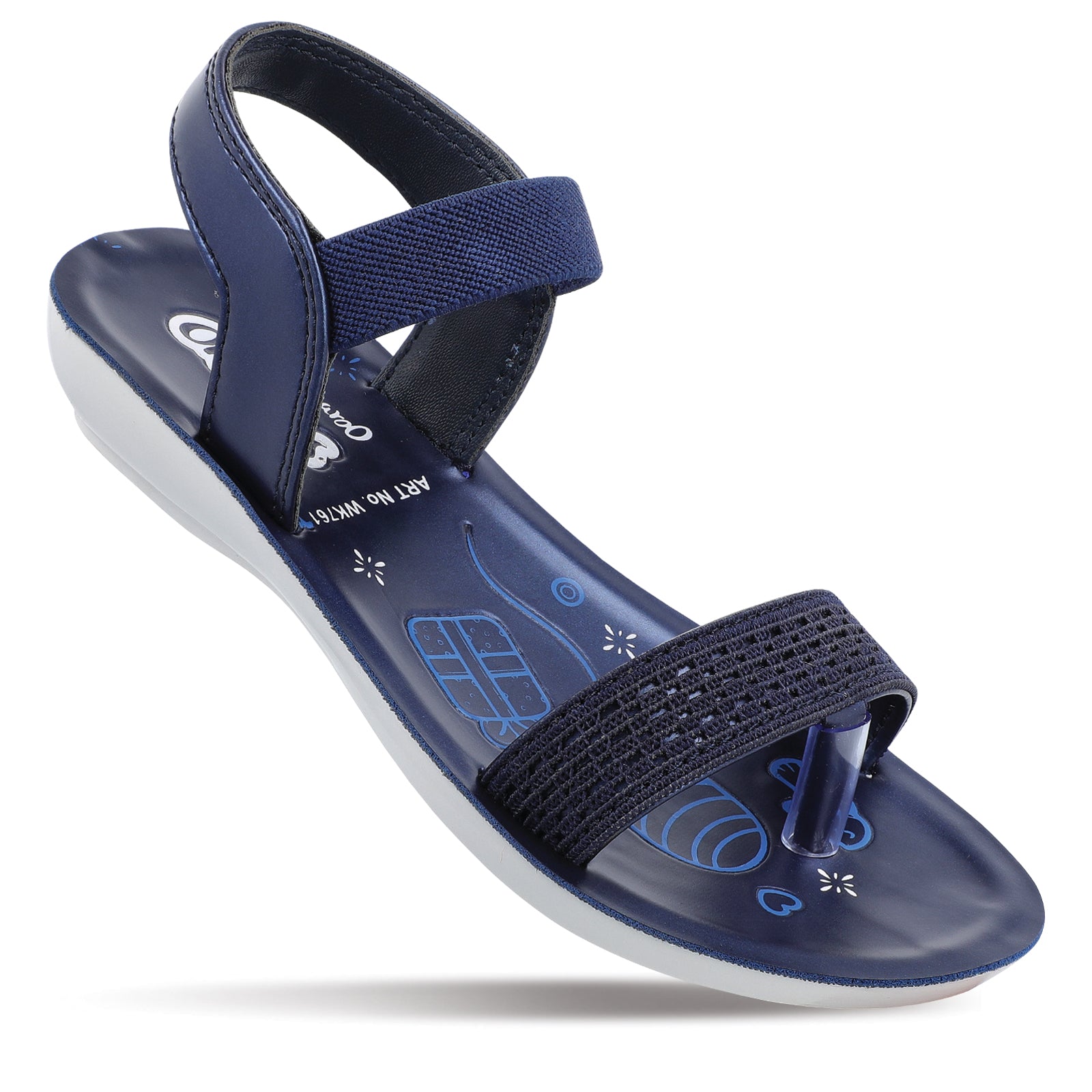 Girl's Daily Wear Sandals WK761 Blue - Main Image