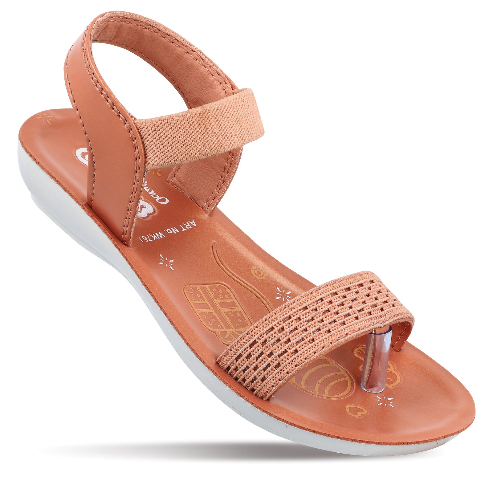 Girl's Daily Wear Sandals WK761 Peach