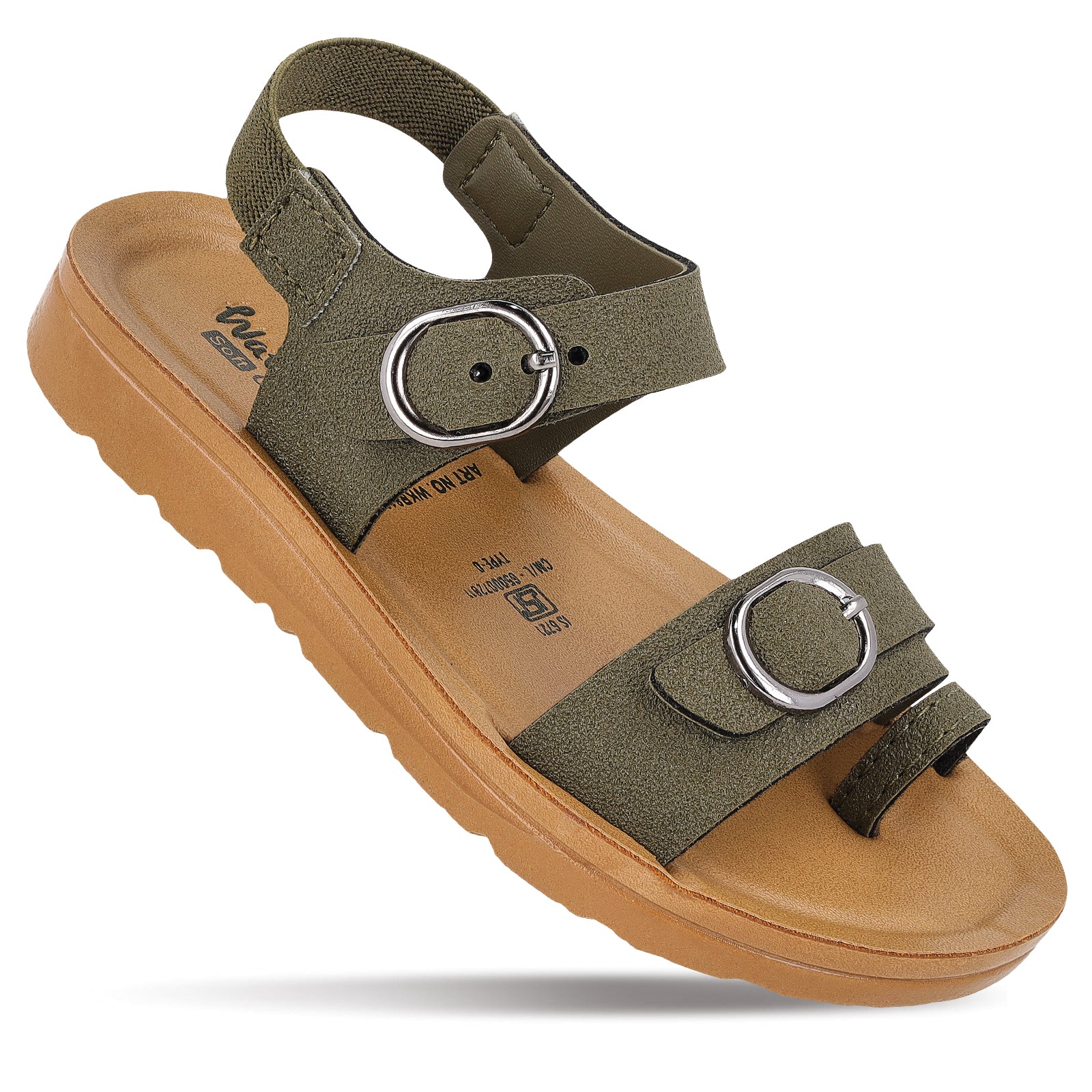 Kid's Sports Sandal - WKR81001 Olive Beige
