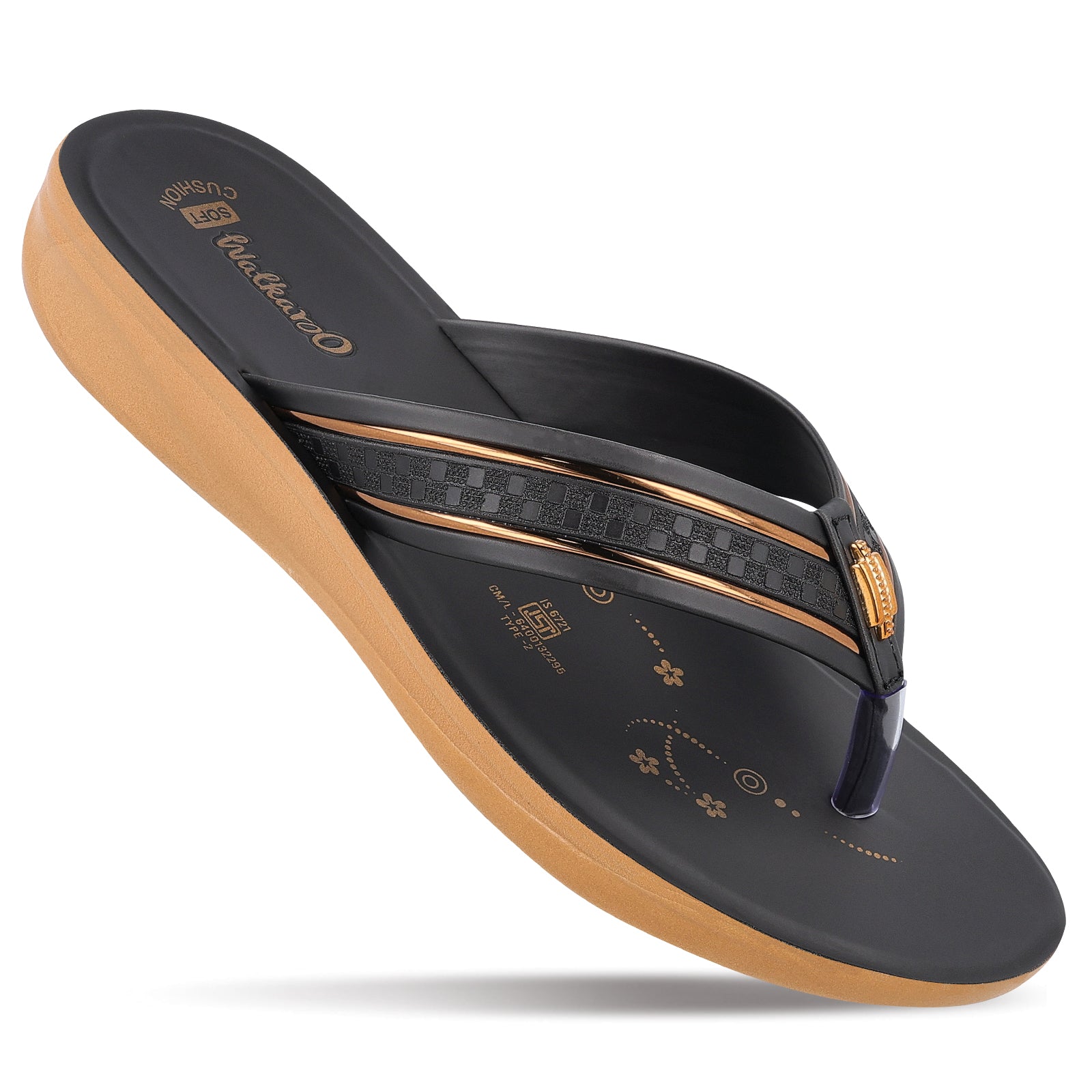 Women's Daily wear Sandal - WL7200 Black