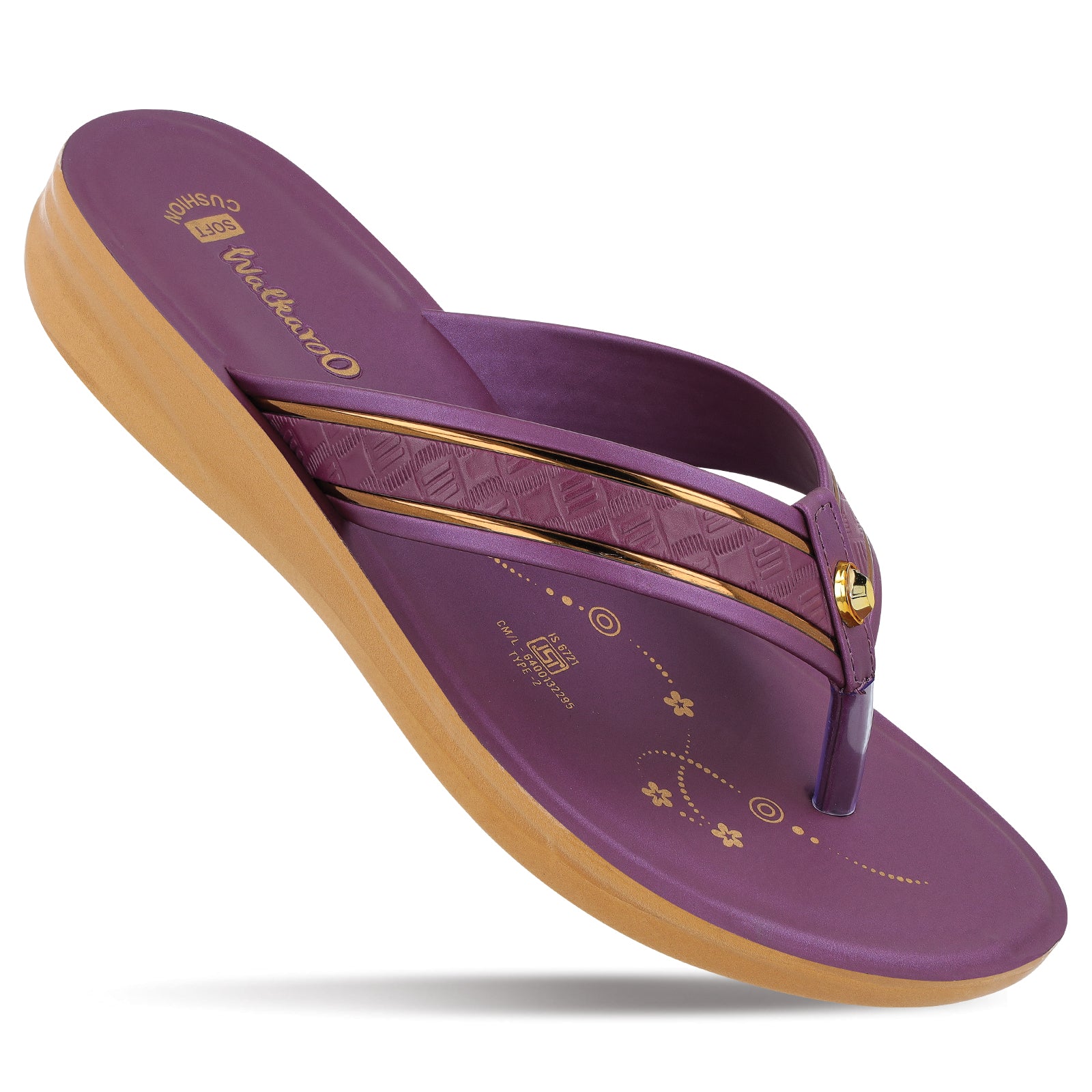 Purple Flipkart Non Marking Shoes Doctor Walk|Comfort|Trendy