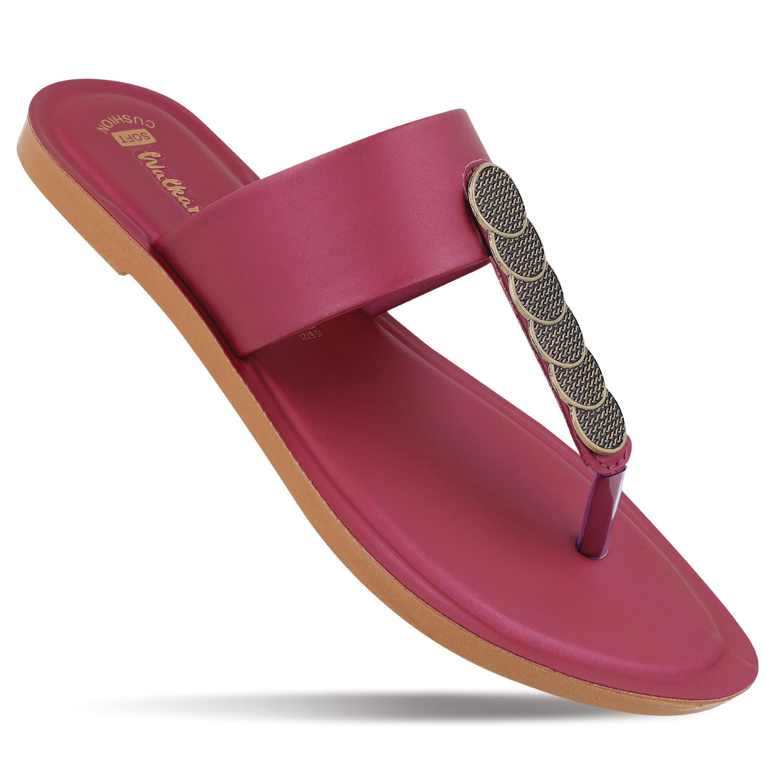Women's Daily Wear Sandal - WL7557 Maroon