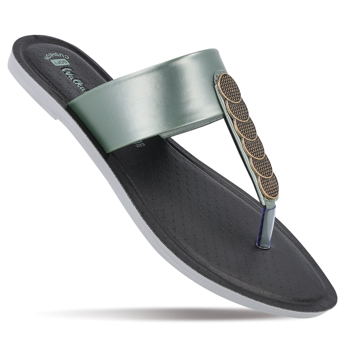 Women's Daily Wear Sandal - WL7557 Teal Blue