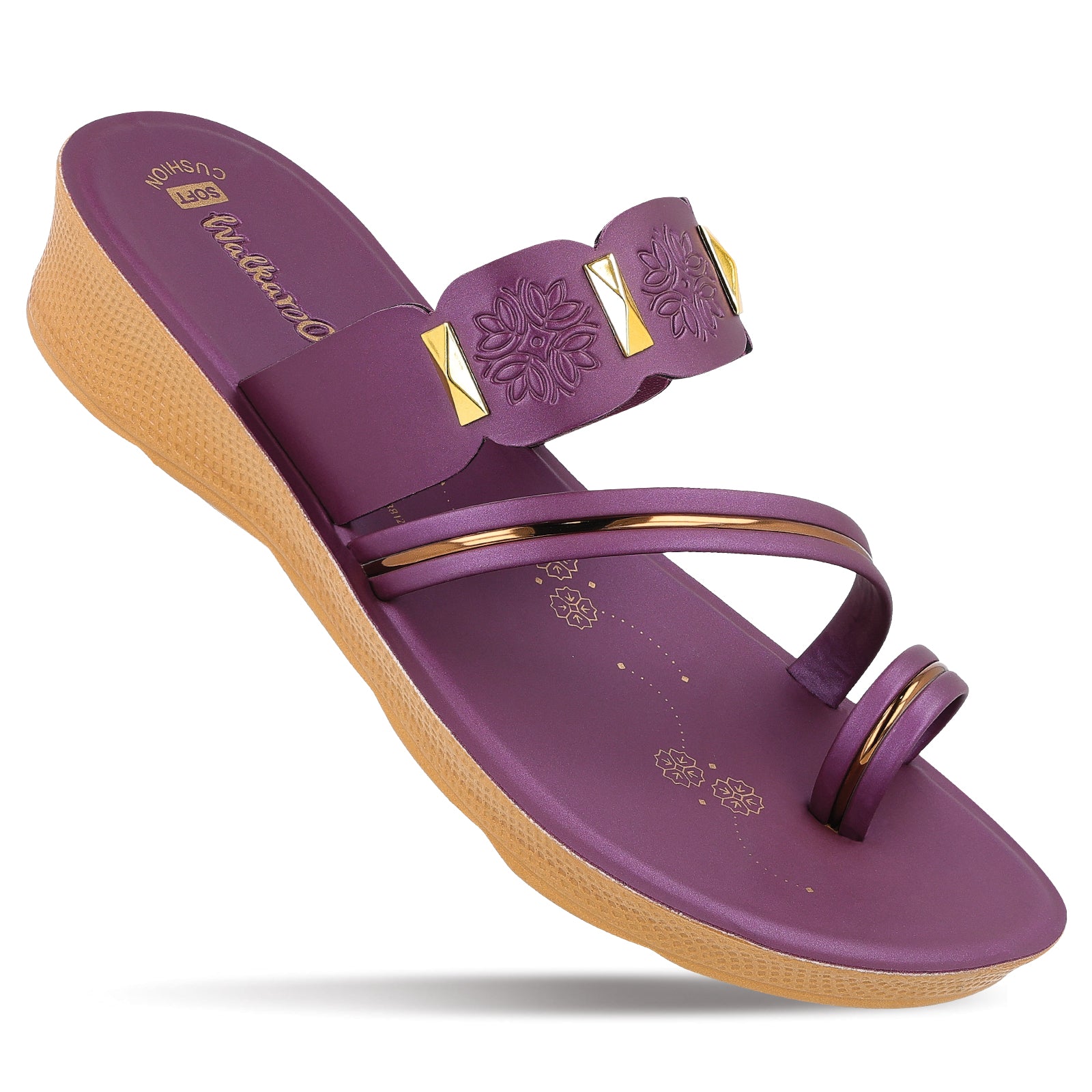 Women's Daily wear Sandal - WL7673 Plum