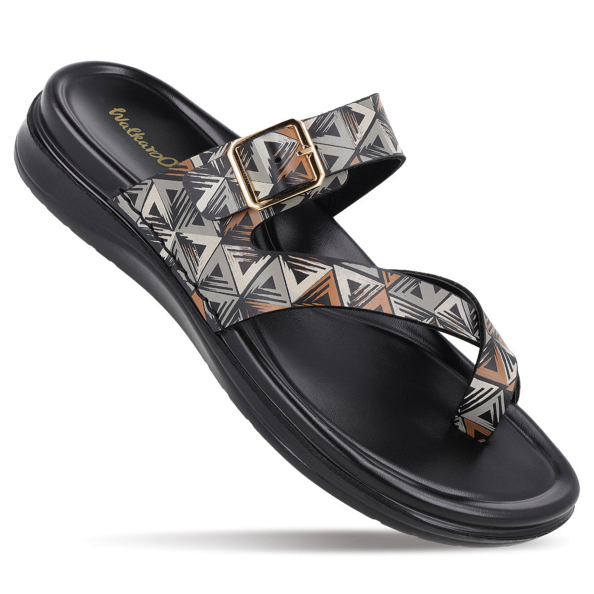 Women's Daily Wear Comfort Sandals - WLP72085 Black