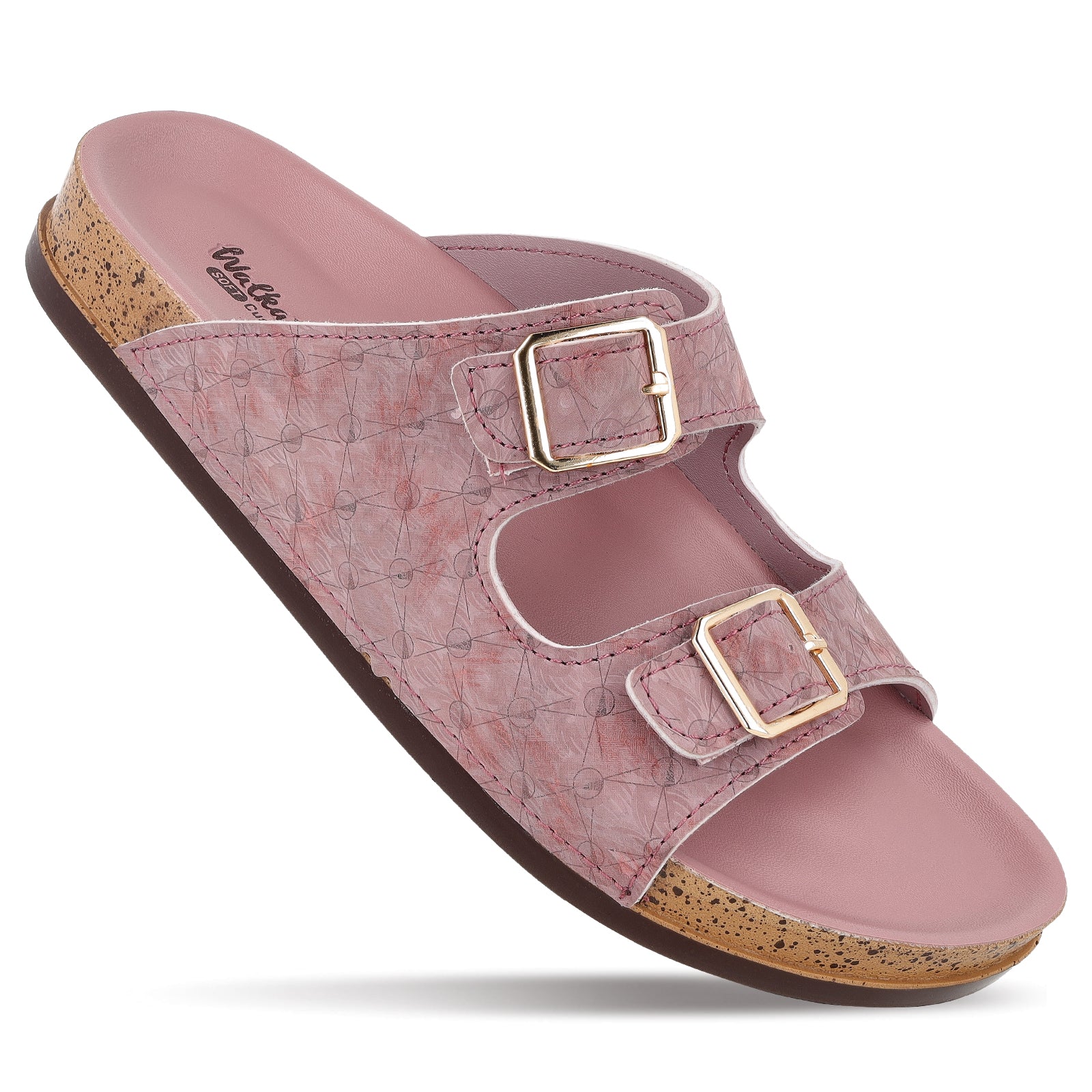 Women's Comfort Sandals - WLP74046 Dusty Rose