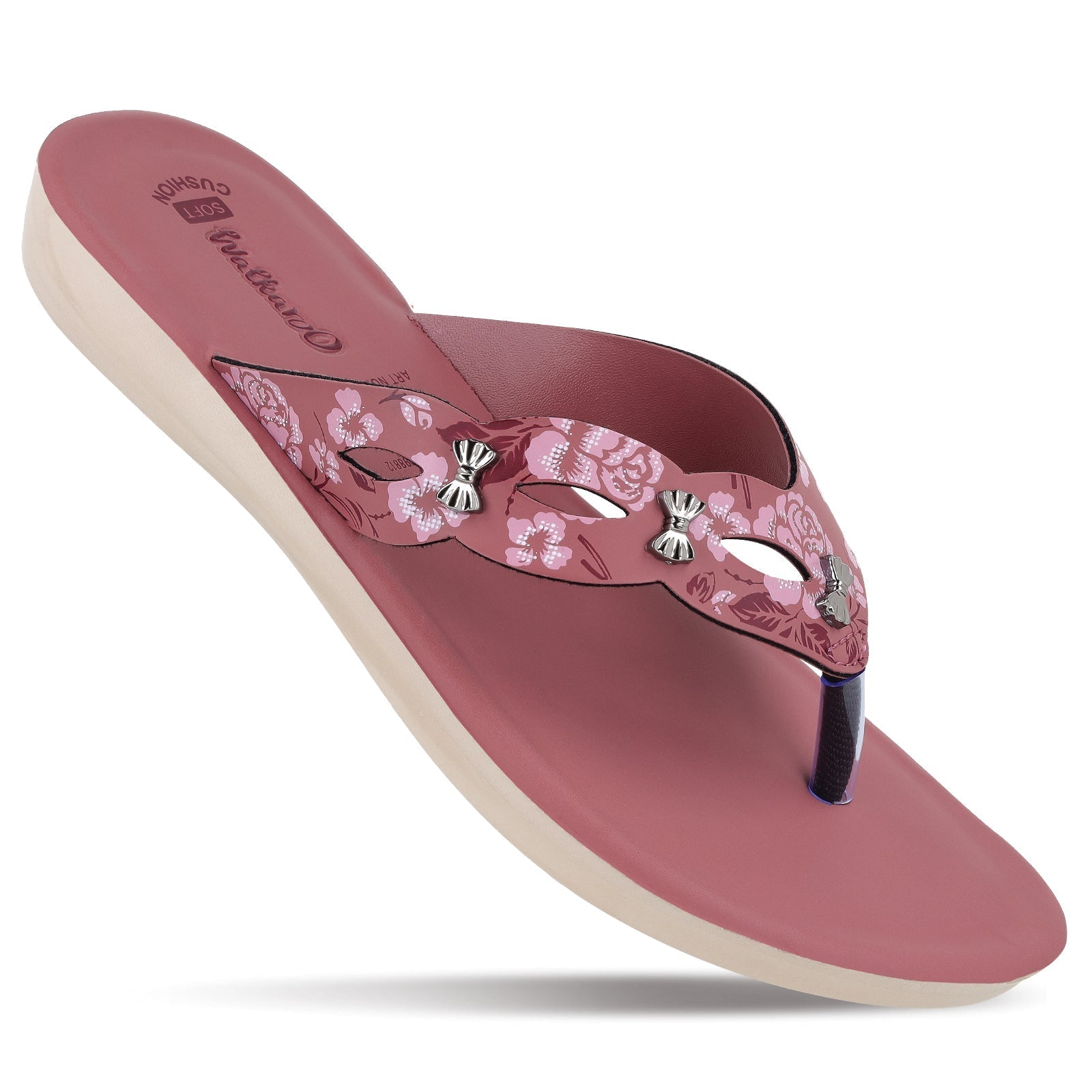 Women's Daily Wear Sandals - WLR70417 Dusty Rose