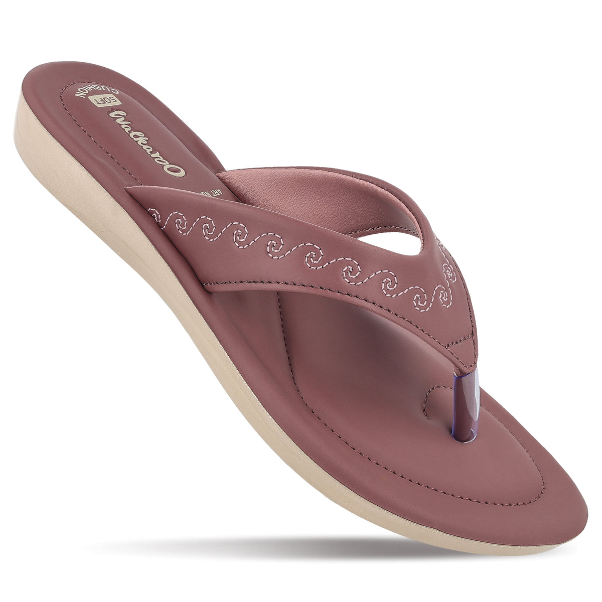 Women's Daily wear Sandal - WLR71251 Crushed Berry