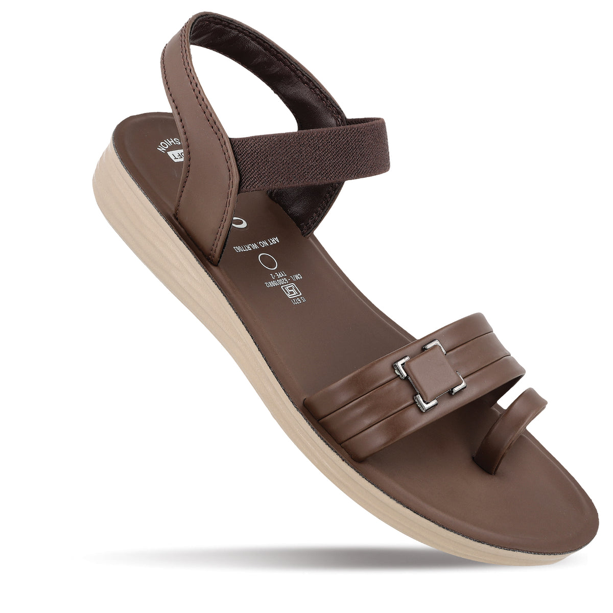 Women's Daily Wear Sandals- WLR77063 Espresso