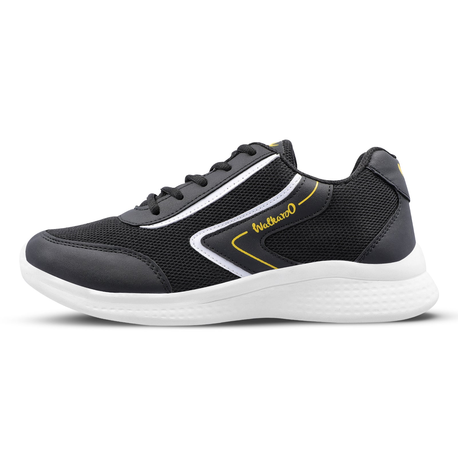 Walkaroo Men Lace-up Training Shoes - WS3040 Black