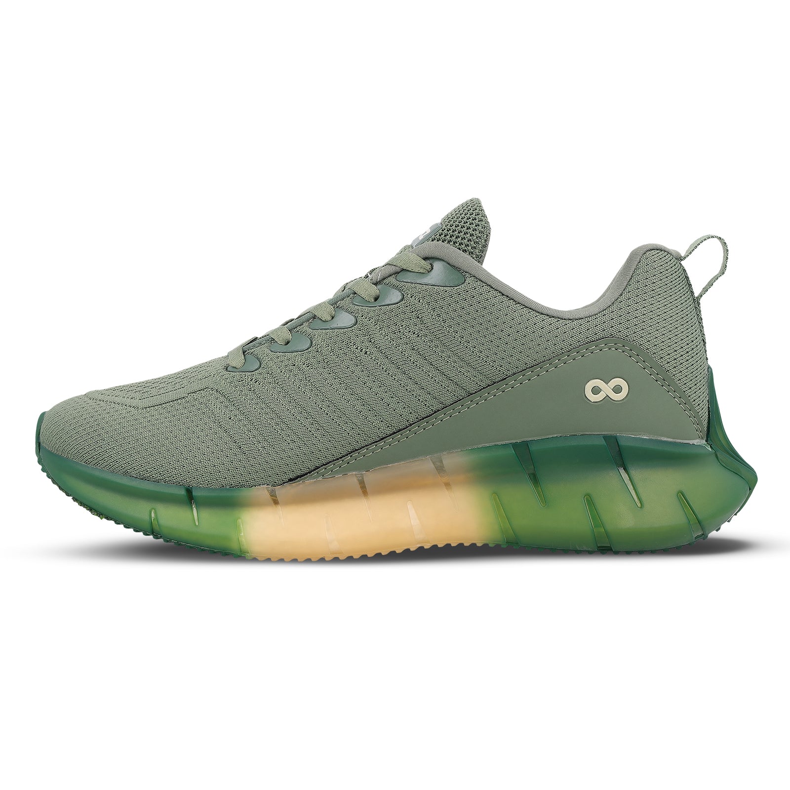 Men's Lace-up Walking Shoe - WS9101 Olive