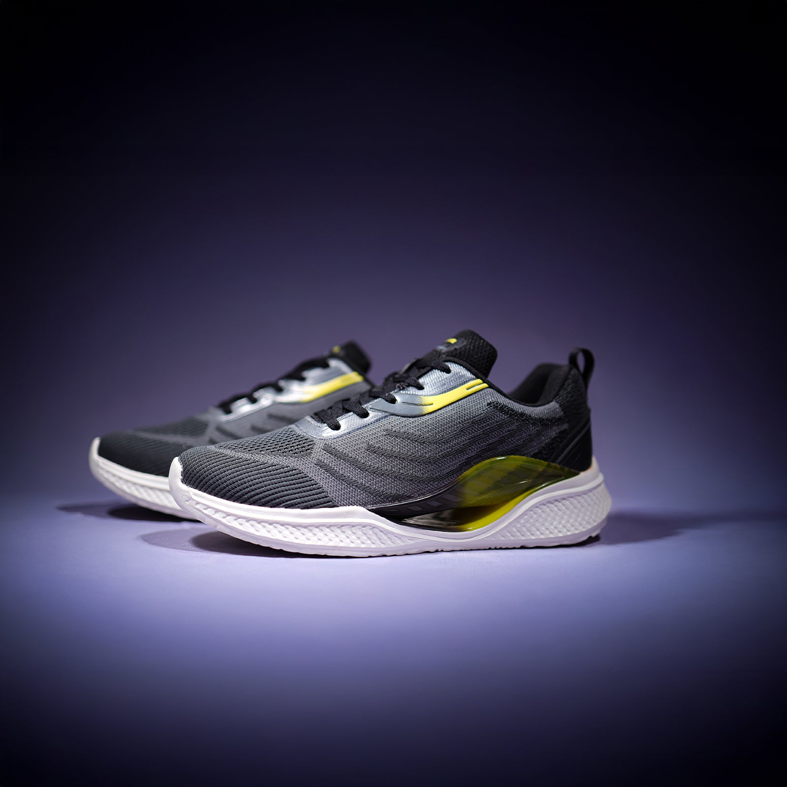 Men's Lace-up Sports Shoe - WS9132 Black