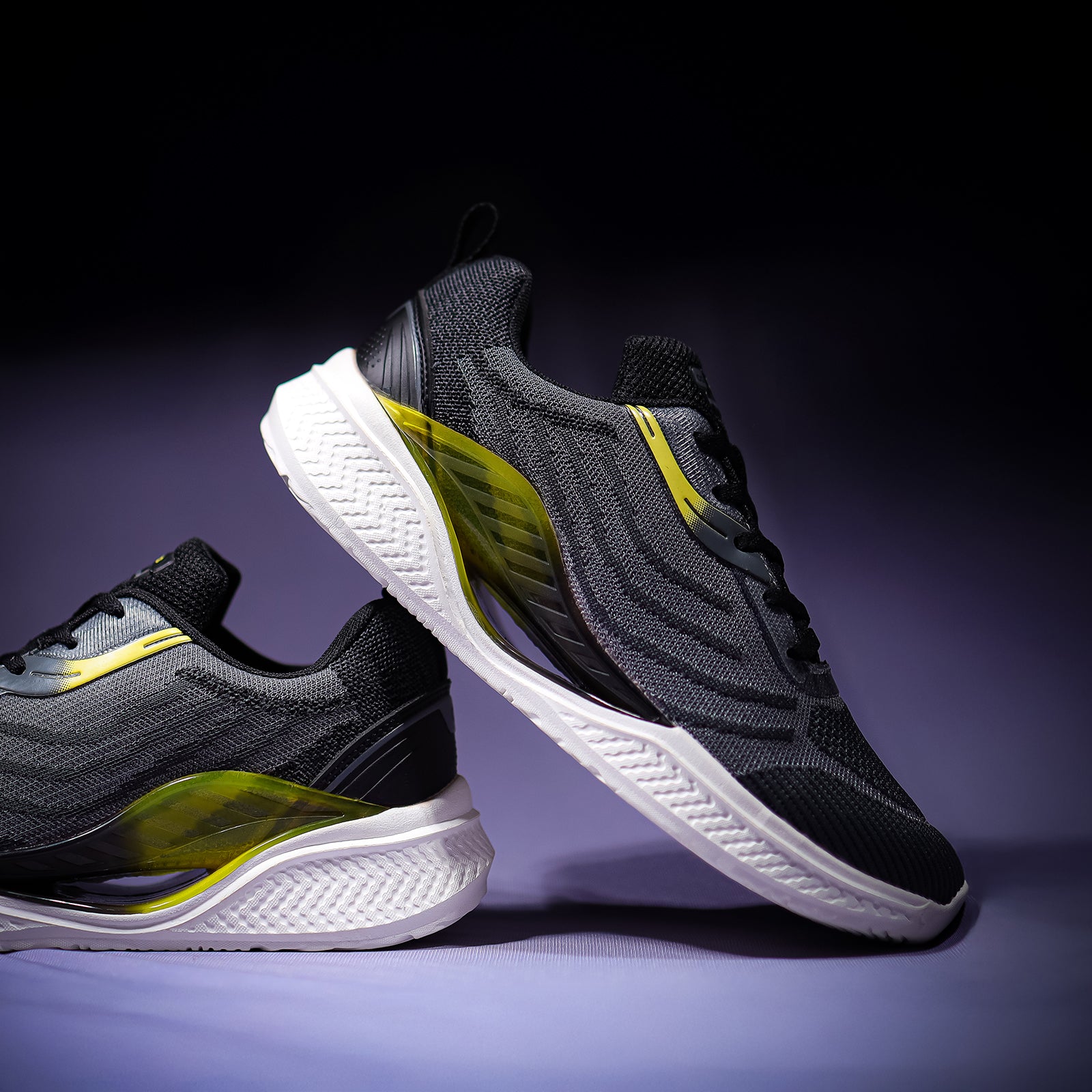 Men's Lace-up Sports Shoe - WS9132 Black