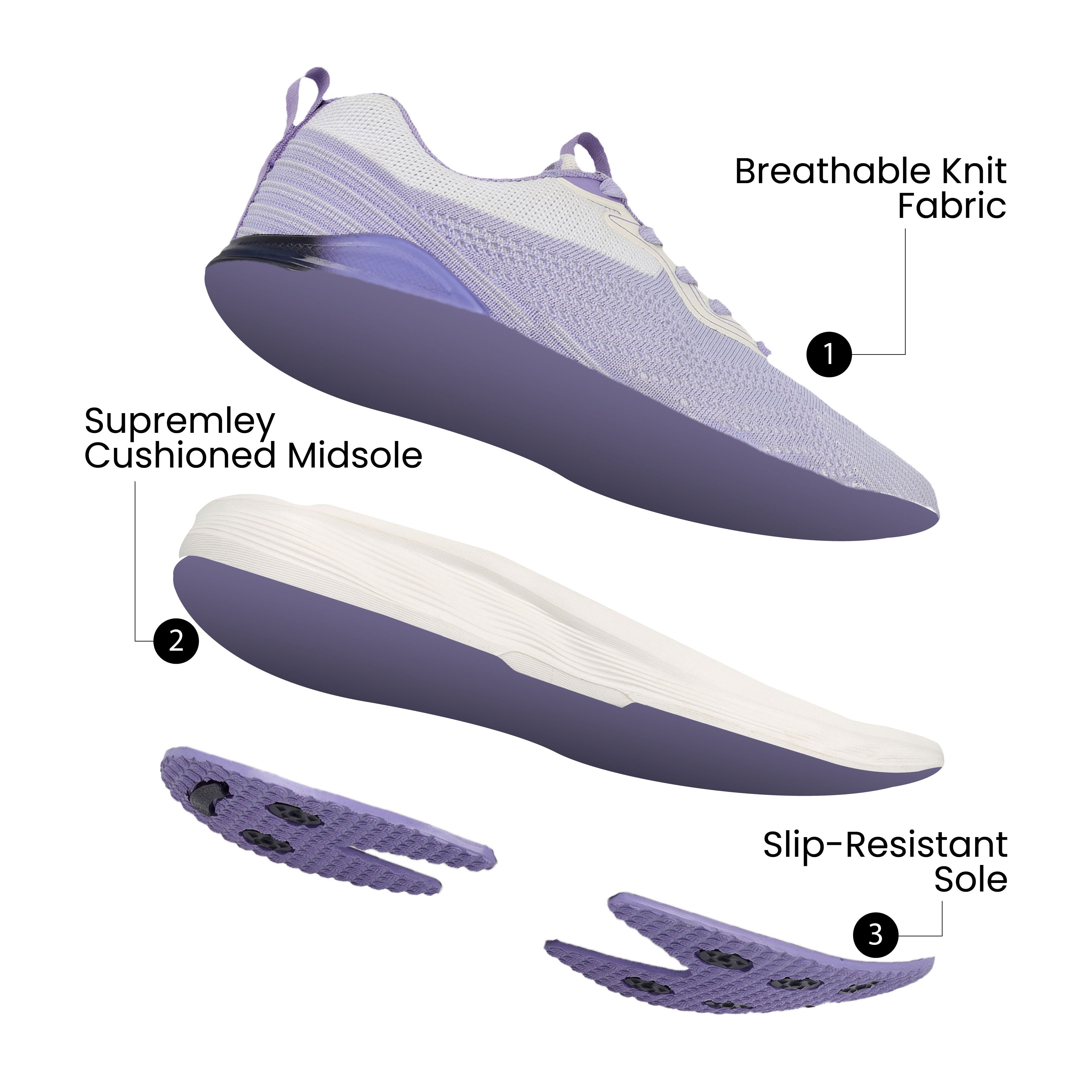 Walkaroo Womens Life Style - WS9904 Peach