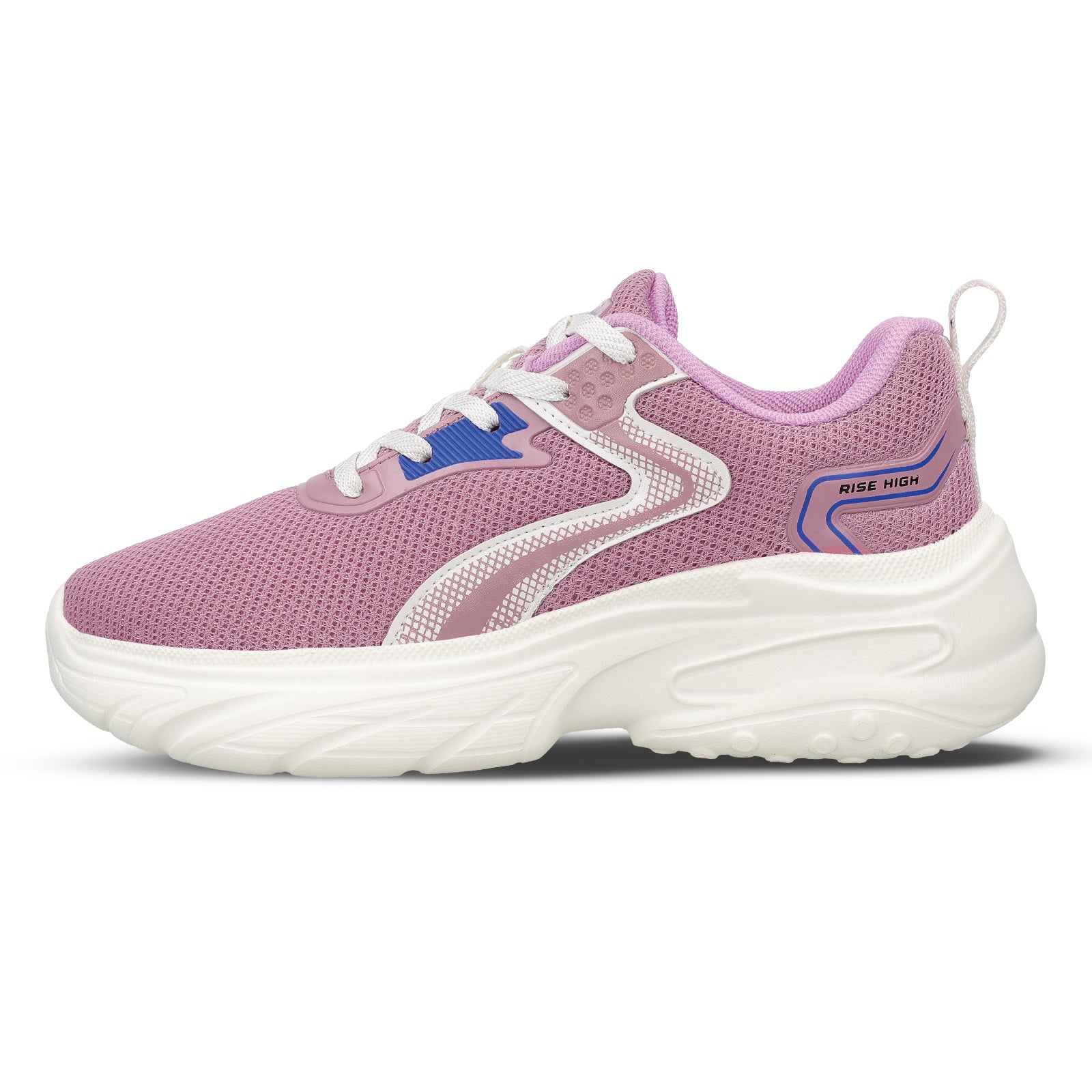 Women's Lace-up Sports Shoe - WS9921 Purple