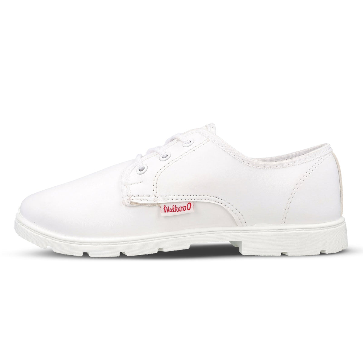 Boys School Shoes - WV521 White