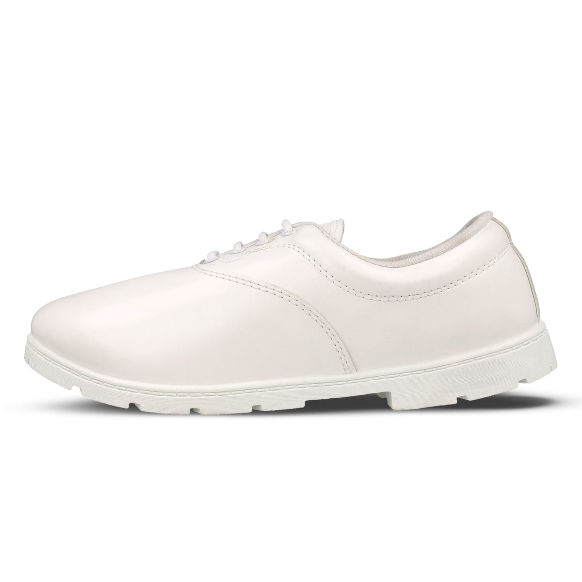 Boys School Shoes - WV522 White