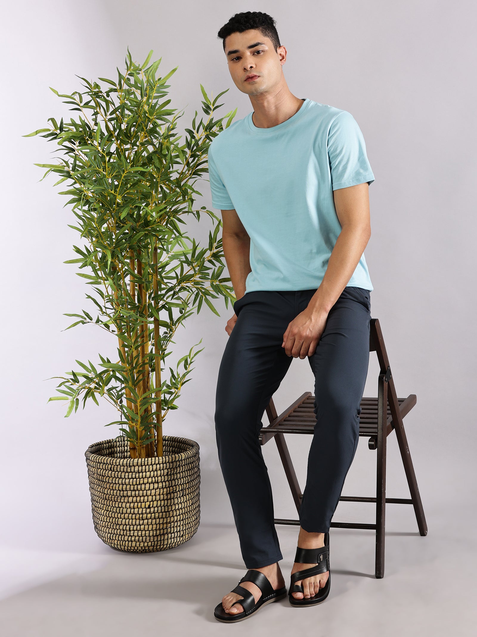 Men's Daily Wear Comfort Sandals - WE1335 Black