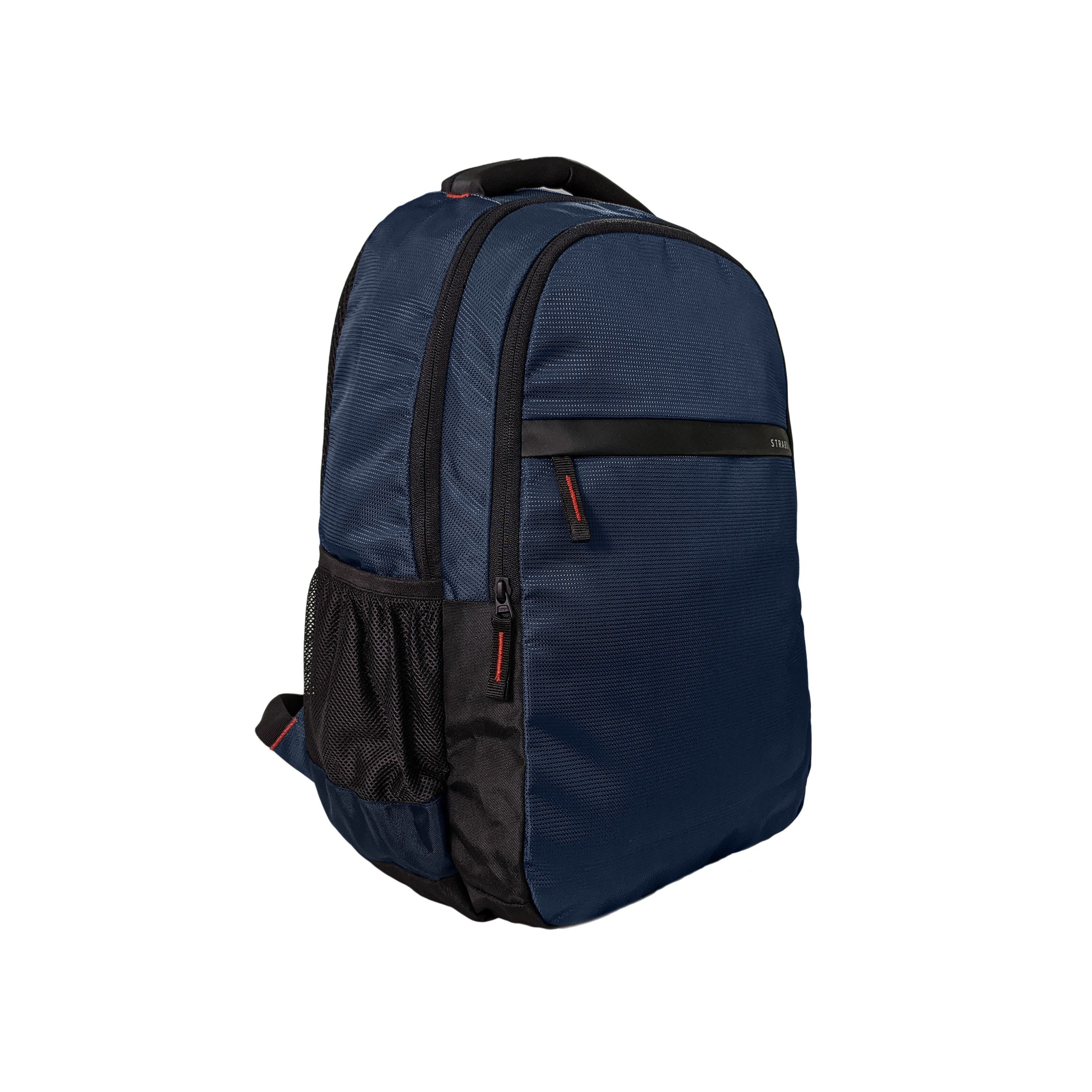 Strabo Moto Laptop Bag School & College Backpacks - Colour Blue 25L Water Resistant - Strabo