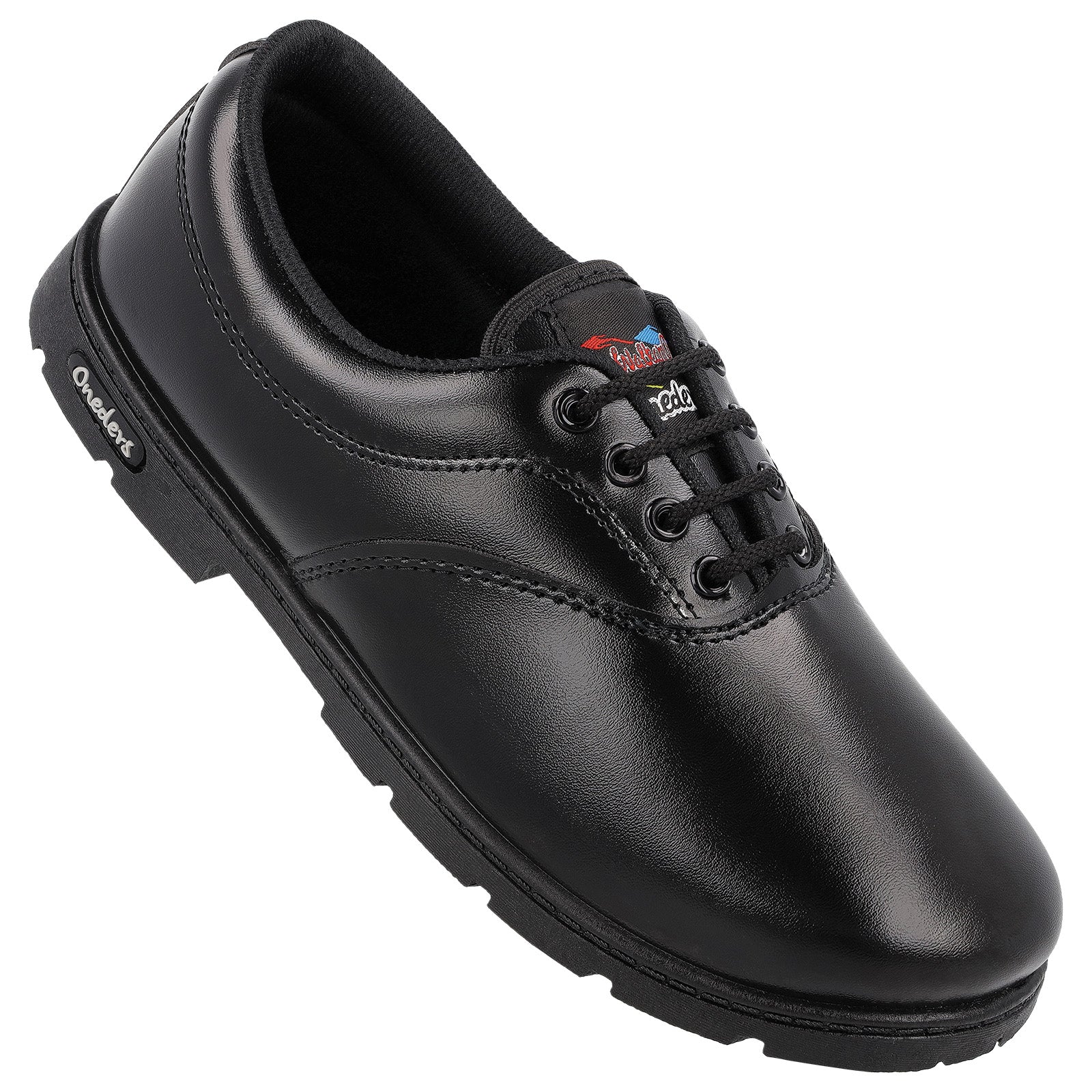 Walkaroo Kids School Shoes - WV522 Black - Walkaroo Footwear