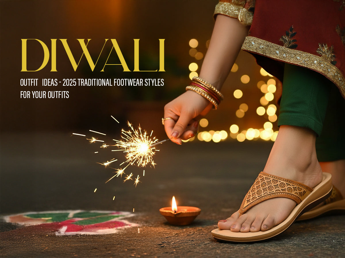 Diwali Outfit Ideas 2025 – 10 Trendy Traditional Footwear Styles for Ethnic Wear