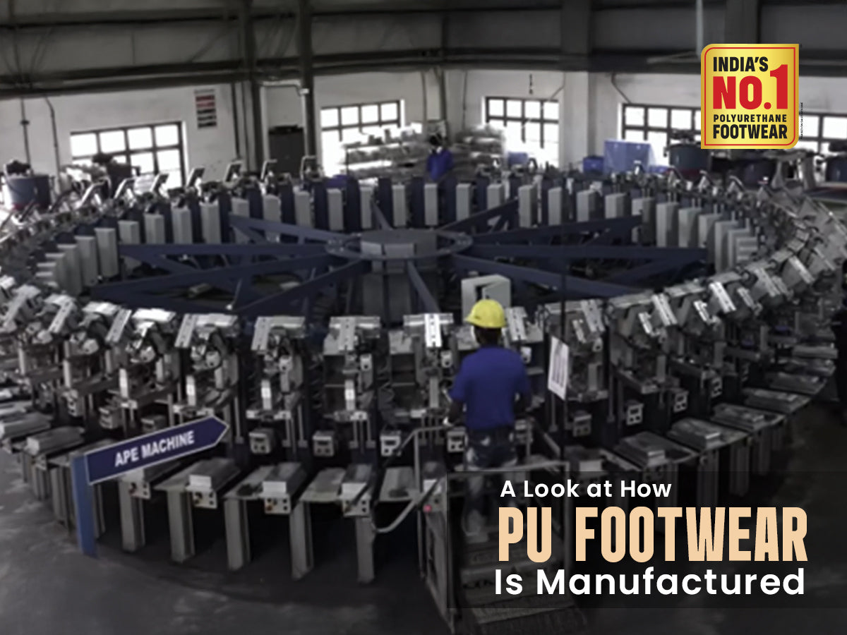 From Liquid to Lightweight: How PU Footwear Is Manufactured (Complete Guide)